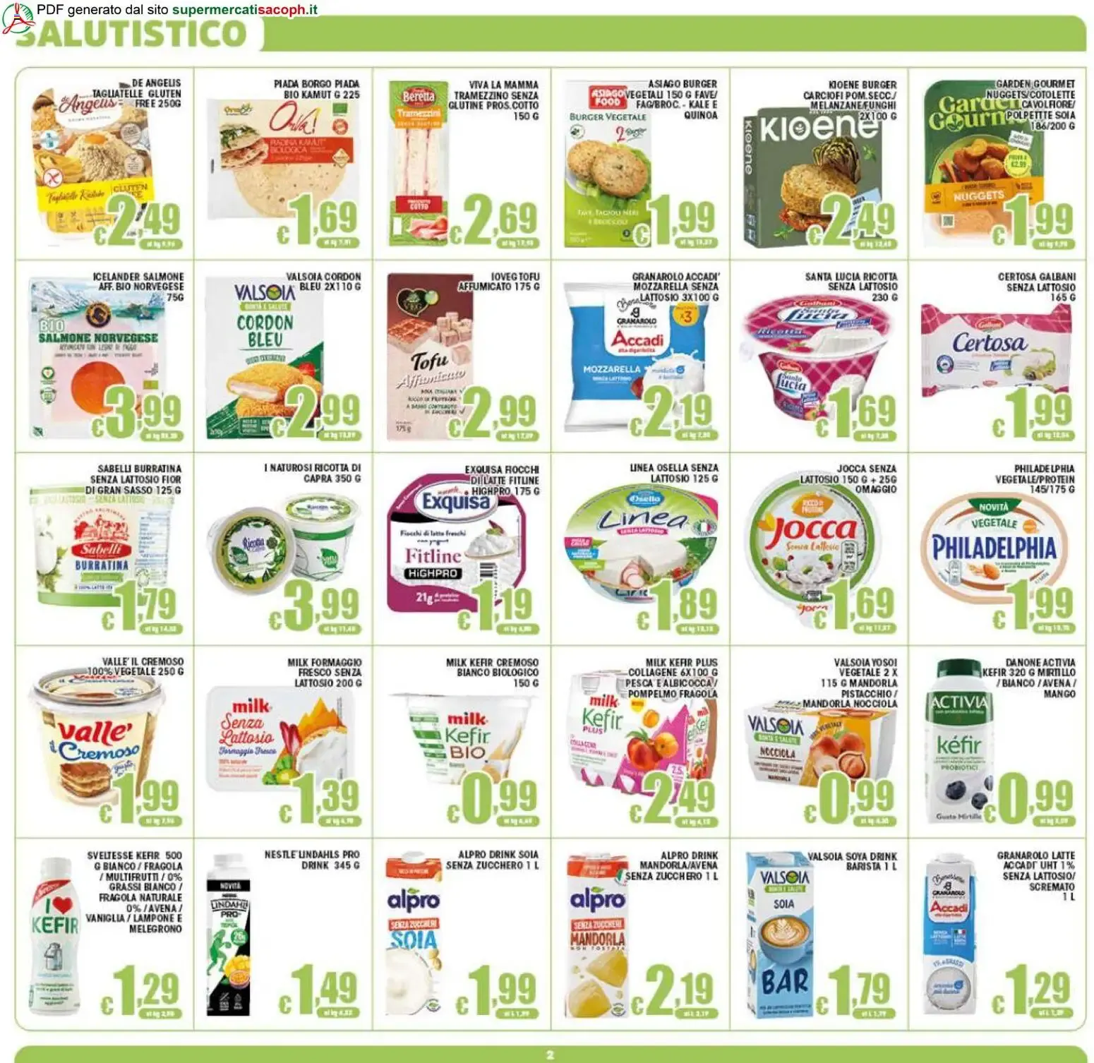 Sacoph - Speciale Gelati da 22 luglio a 30 luglio di 2026 - Pagina del volantino 2