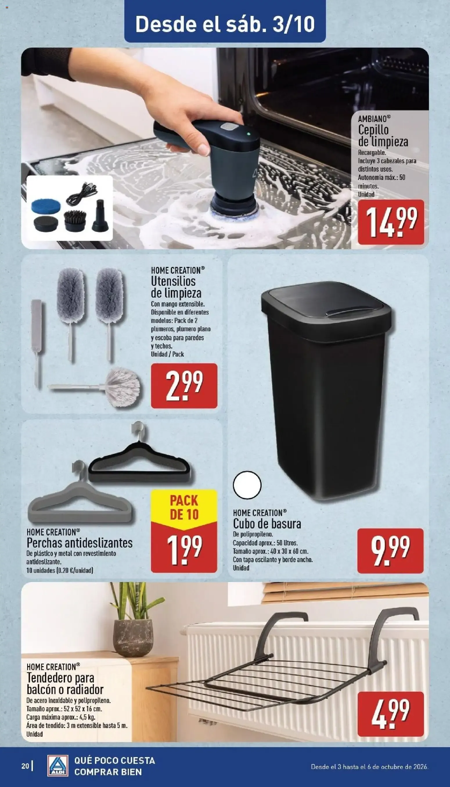 Catálogo de Aldi folleto Canarias del 28/09/2026 | Catálogo 28 de septiembre al 4 de octubre 2026 - Página 19