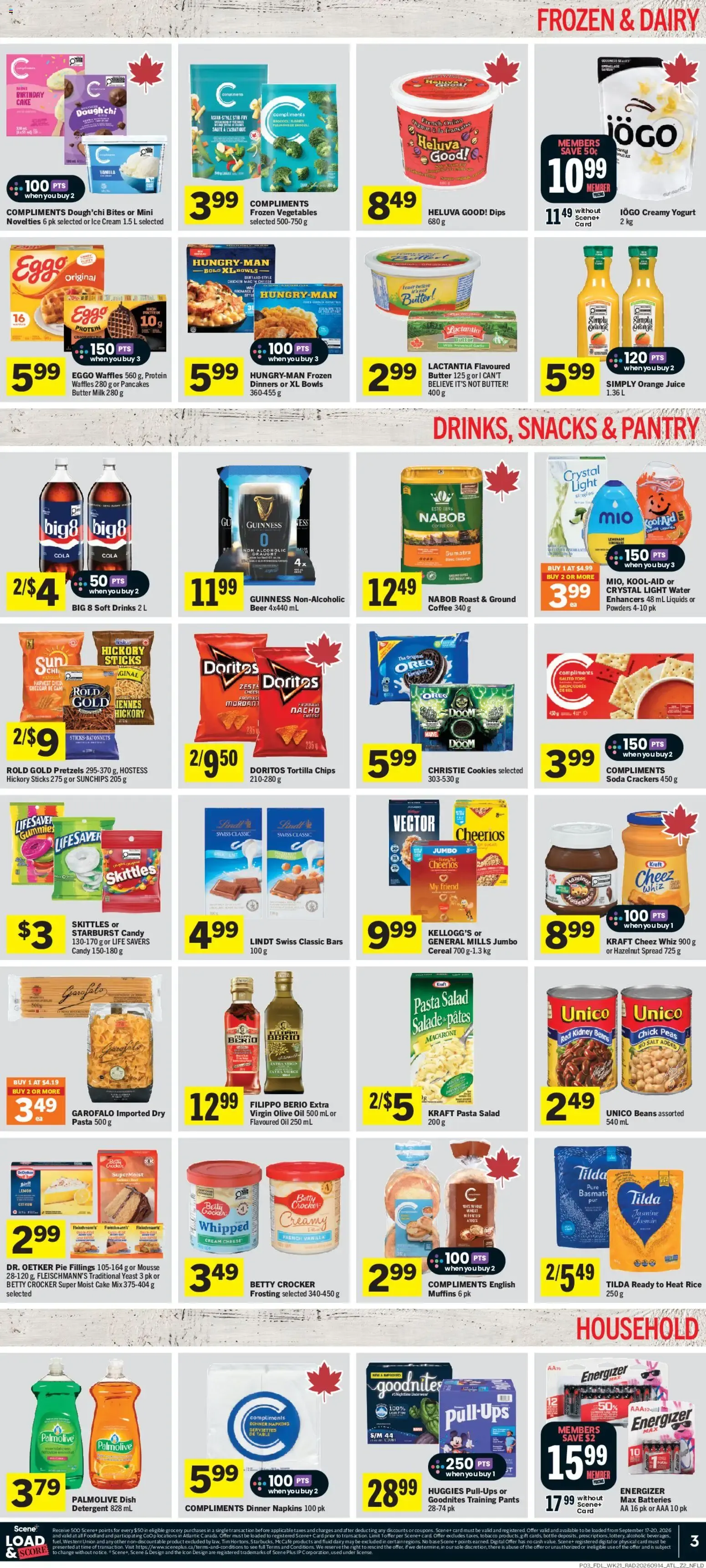 Foodland weekly flyer / circulaire from Sep 17, 2026 > weekly specials & deals from September 17 to September 23 2026 - flyer page 4