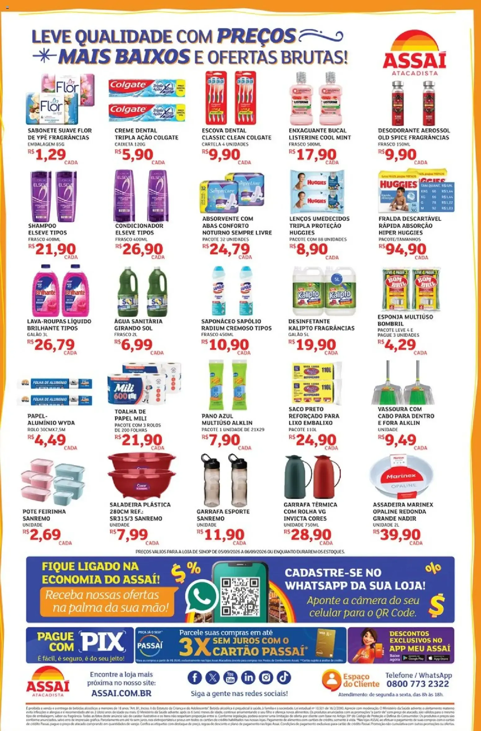 Encarte de Assaí Atacadista ofertas - MT de 05/09/2026 | Promoções Online 5 de setembro até 6 de setembro 2026 - Pagina 4