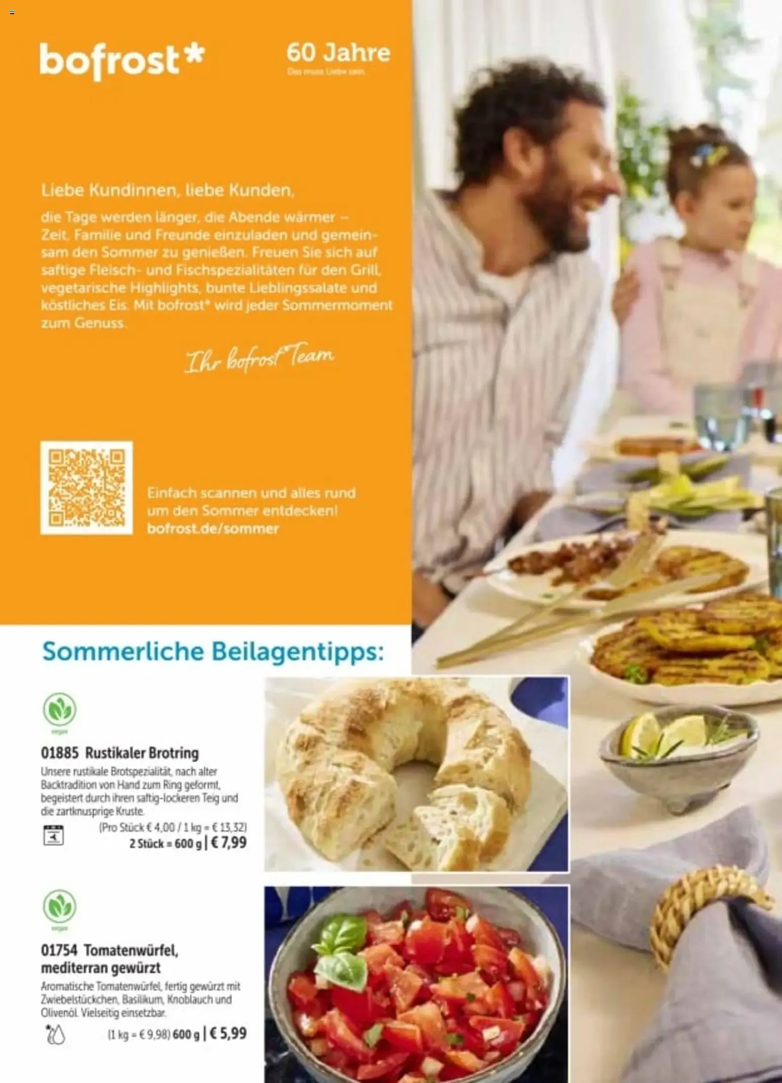 Bofrost Katalog Sommerprogramm (ab 20.04.2026) zum Blättern von 20. April bis 6. September 2026 - Prospekt seite 2