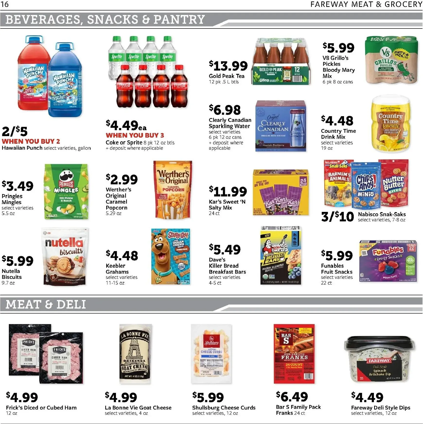 Weekly ad Current Fareway leaflet valid from Monday 06/29/2026 to Saturday 07/04/2026 from June 29 to July 4 2026 - Page 16
