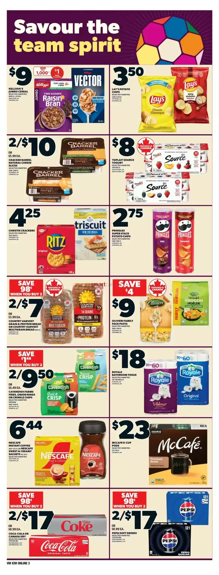 Canada Wins, You Win - Free Chicken Tenders Promotion from June 11 to July 19 2026 - flyer page 7