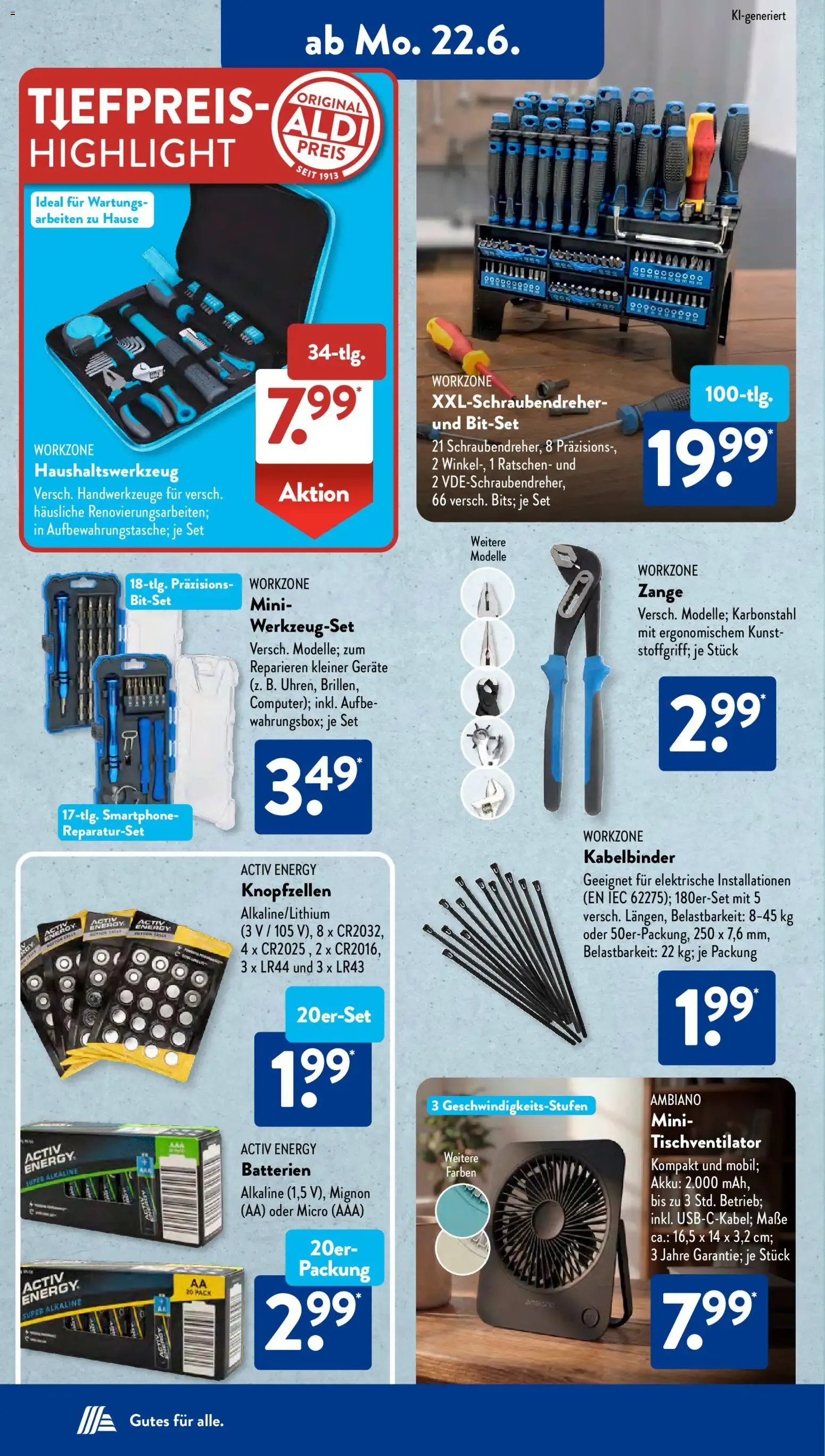 Aldi Süd Prospekt (ab 22.06.2026) zum Blättern von 22. Juni bis 27. Juni 2026 - Prospekt seite 5
