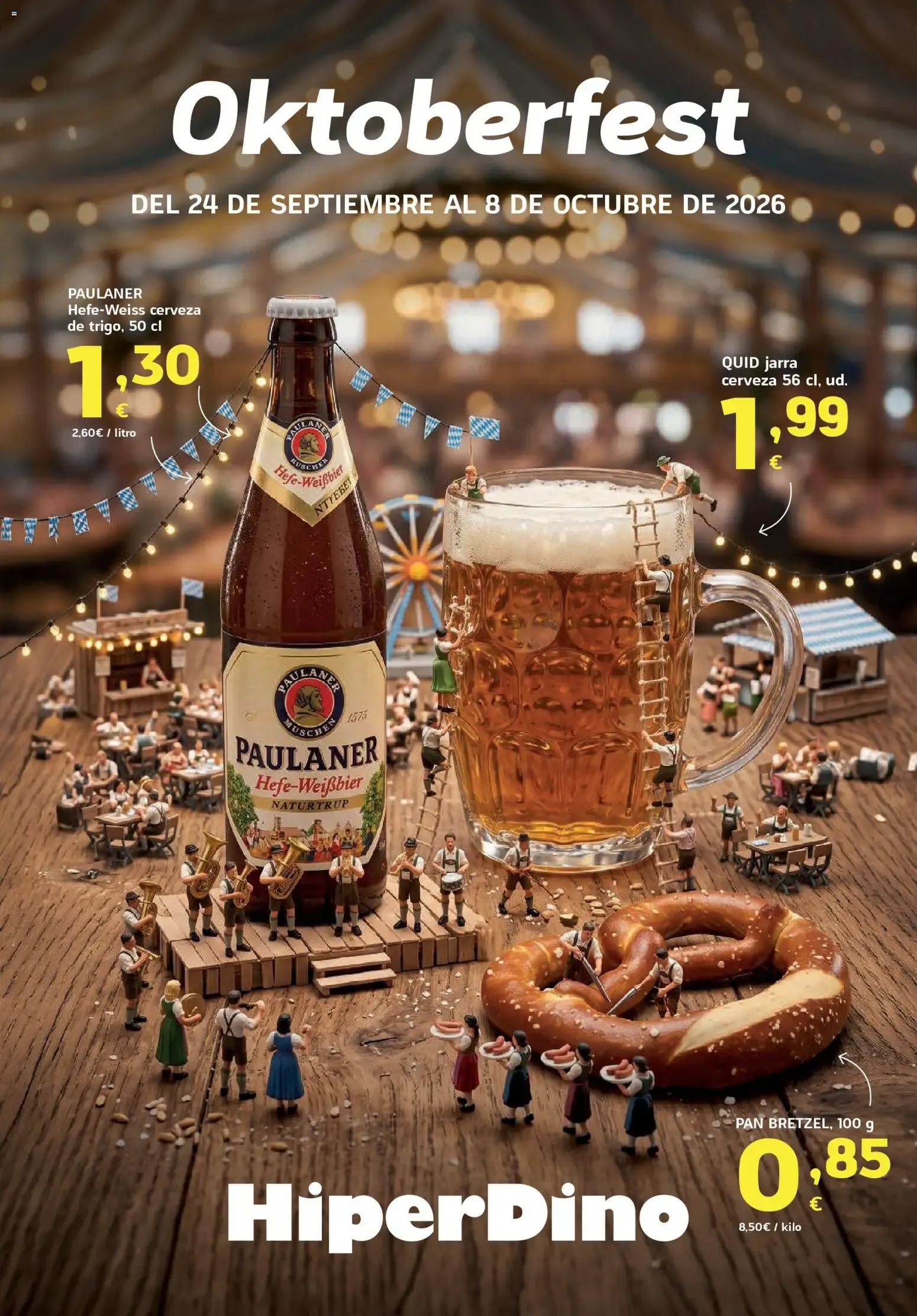 Catálogo de HiperDino Oktoberfest del 24/09/2026 (catálogo) 24 de septiembre al 8 de octubre 2026 - Página 1