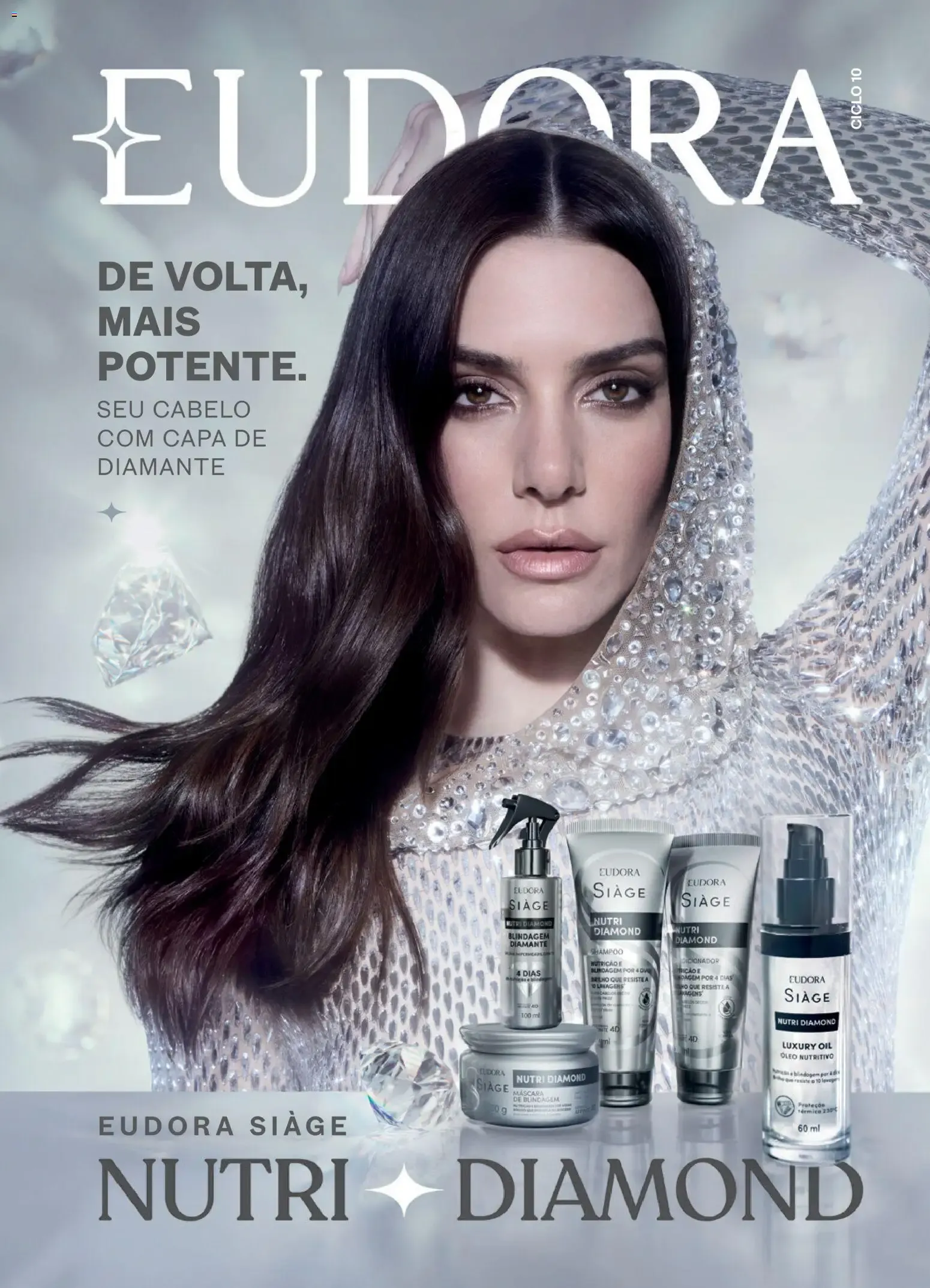 Encarte de Catálogo Eudora - Revista 10/2026 de 25/06/2026 | Promoção Online 25 de junho até 15 de julho 2026 - Pagina 1