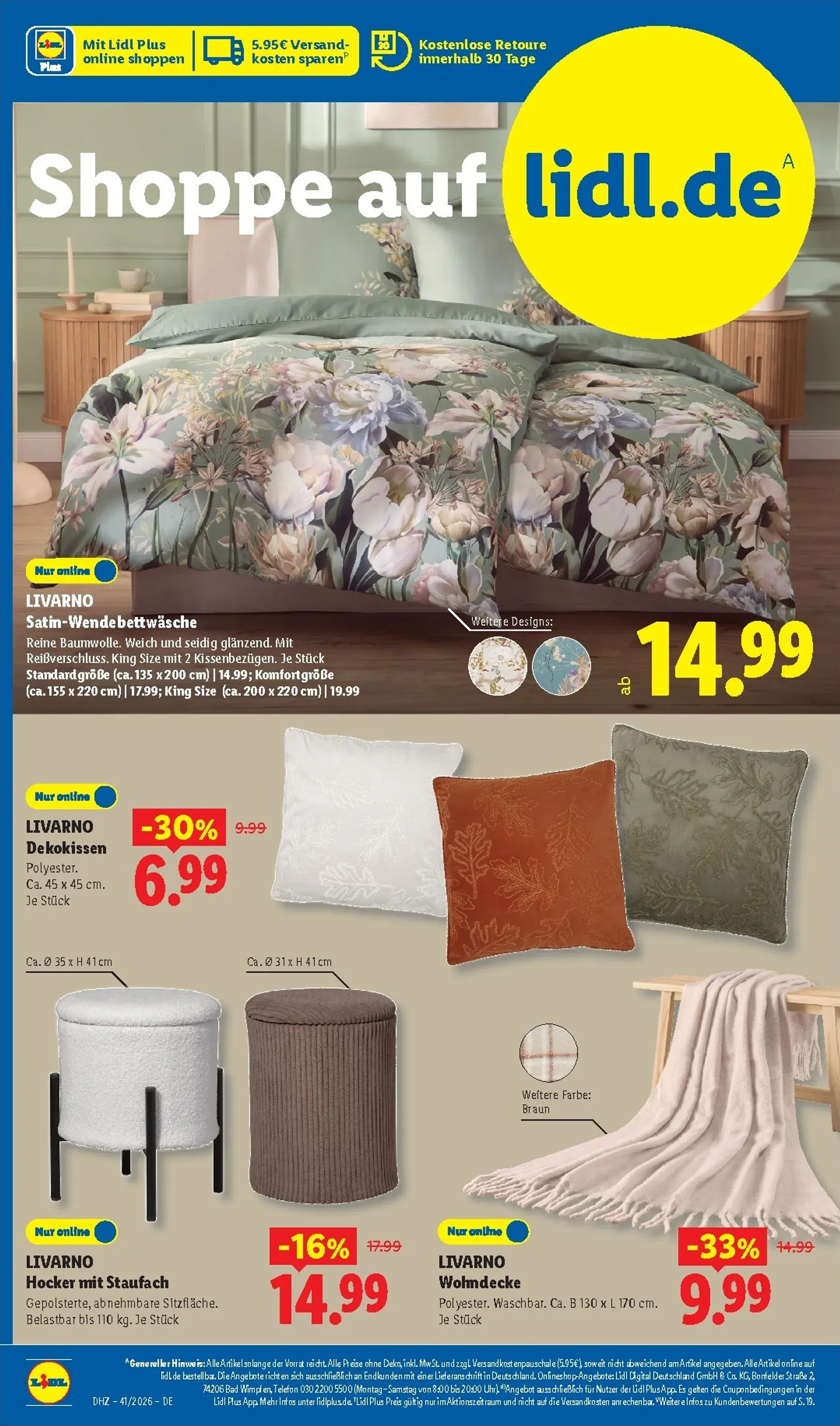 LIDL Angebot der Woche von 5. Oktober bis 10. Oktober 2026 - Prospekt seite 2