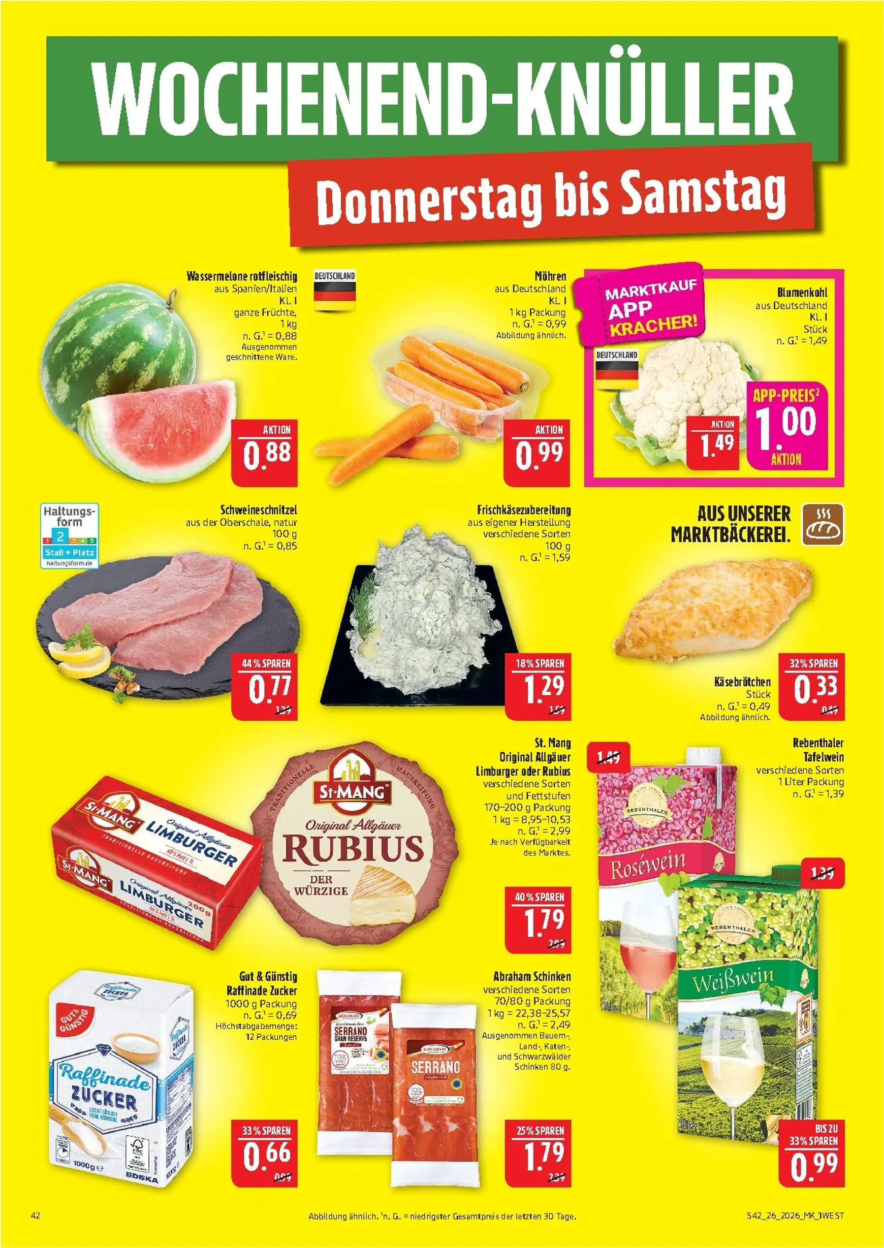 Marktkauf Prospekt – von Montag 22.06.2026 bis Samstag 27.06.2026 von 22. Juni bis 27. Juni 2026 - Prospekt seite 42