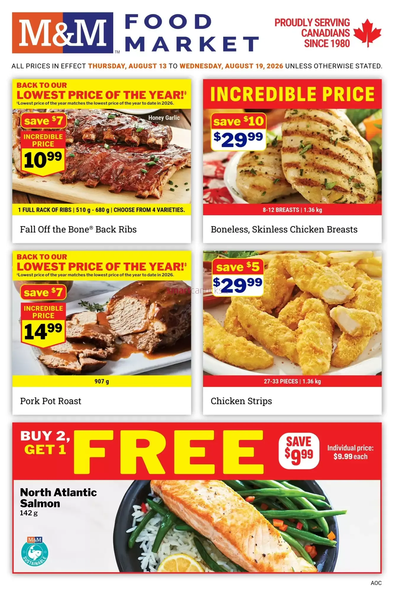 M & M Food Market flyer week 33 from August 13 to August 19 2026 - flyer page 1