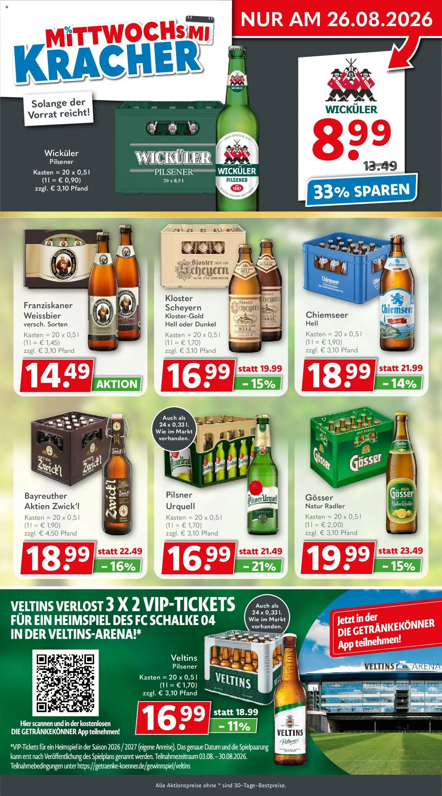 Getränkeland Jubelpreise von 17. August bis 29. August 2026 - Prospekt seite 3