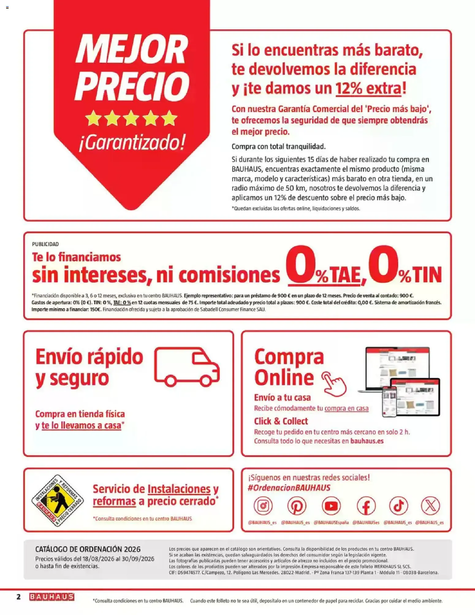 Catálogo de Bauhaus Ordenación 18 de agosto al 30 de septiembre 2026 - Página 2