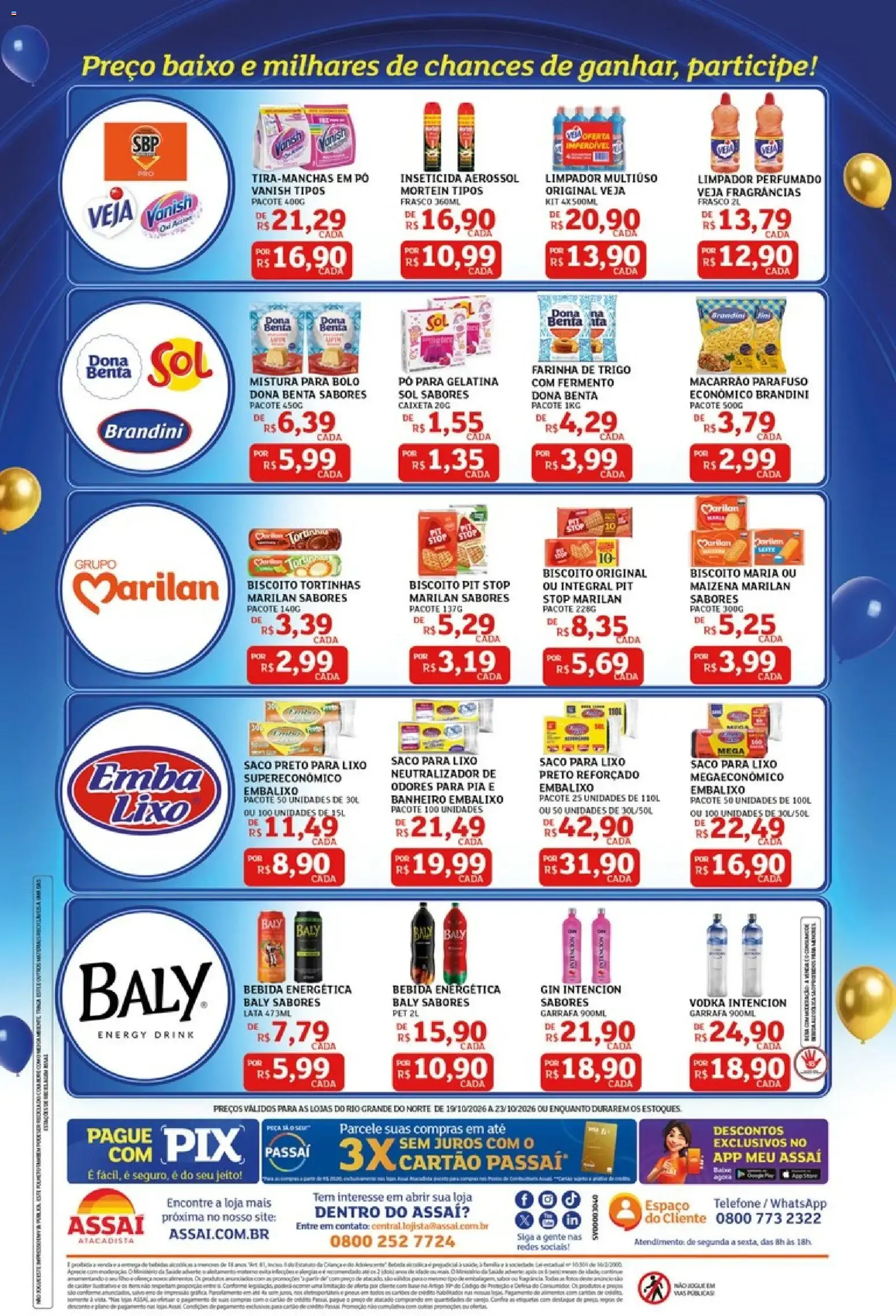 Encarte de Assaí Atacadista ofertas - RN de 19/10/2026 | Promoções Online 19 de outubro até 23 de outubro 2026 - Pagina 4