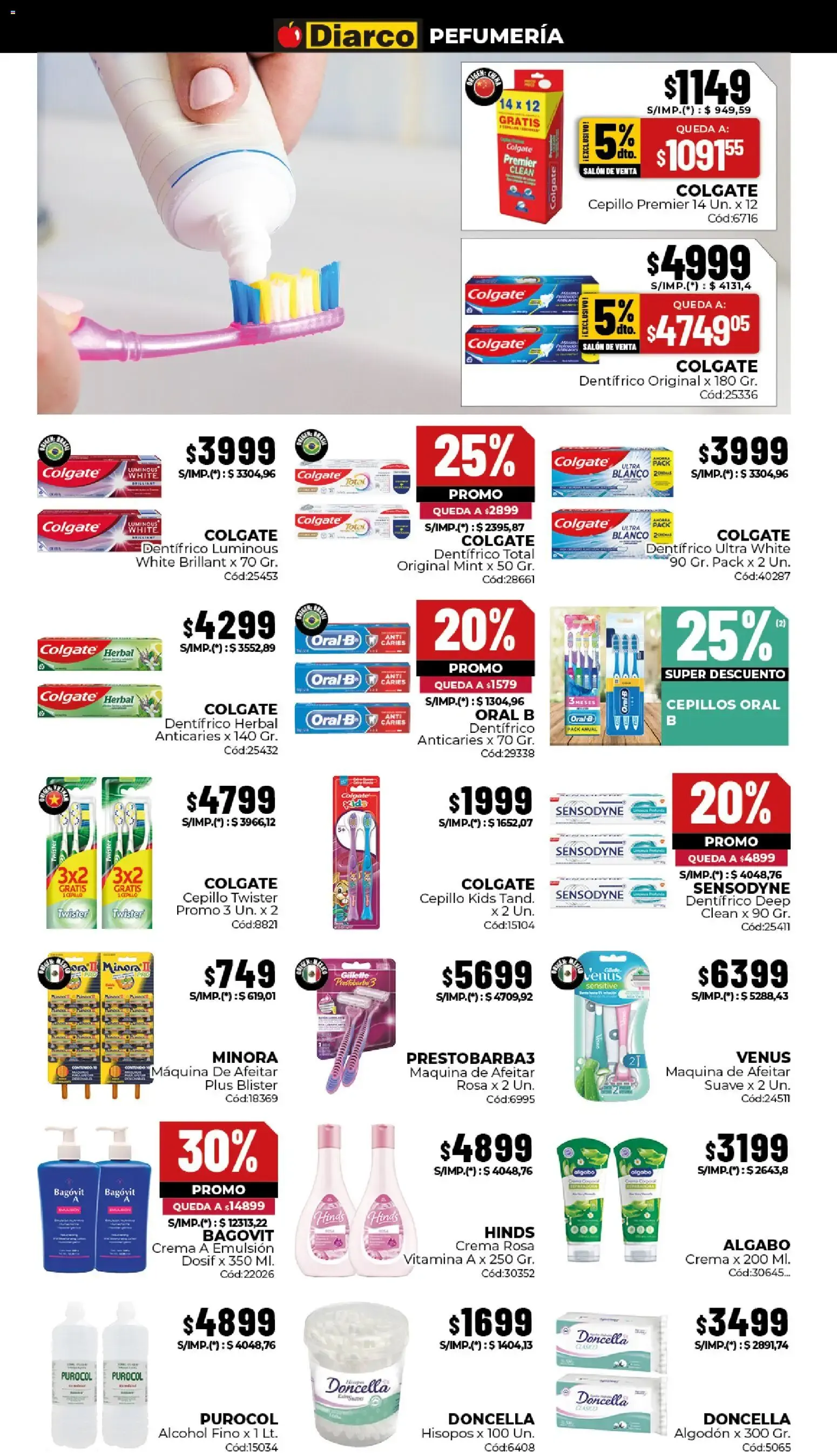 Ofertas de Diarco: ¡TODOS PUEDEN COMPRAR POR UNIDAD O CANTIDAD! 29 de junio al 3 de julio 2026 - Página 14 del catálogo