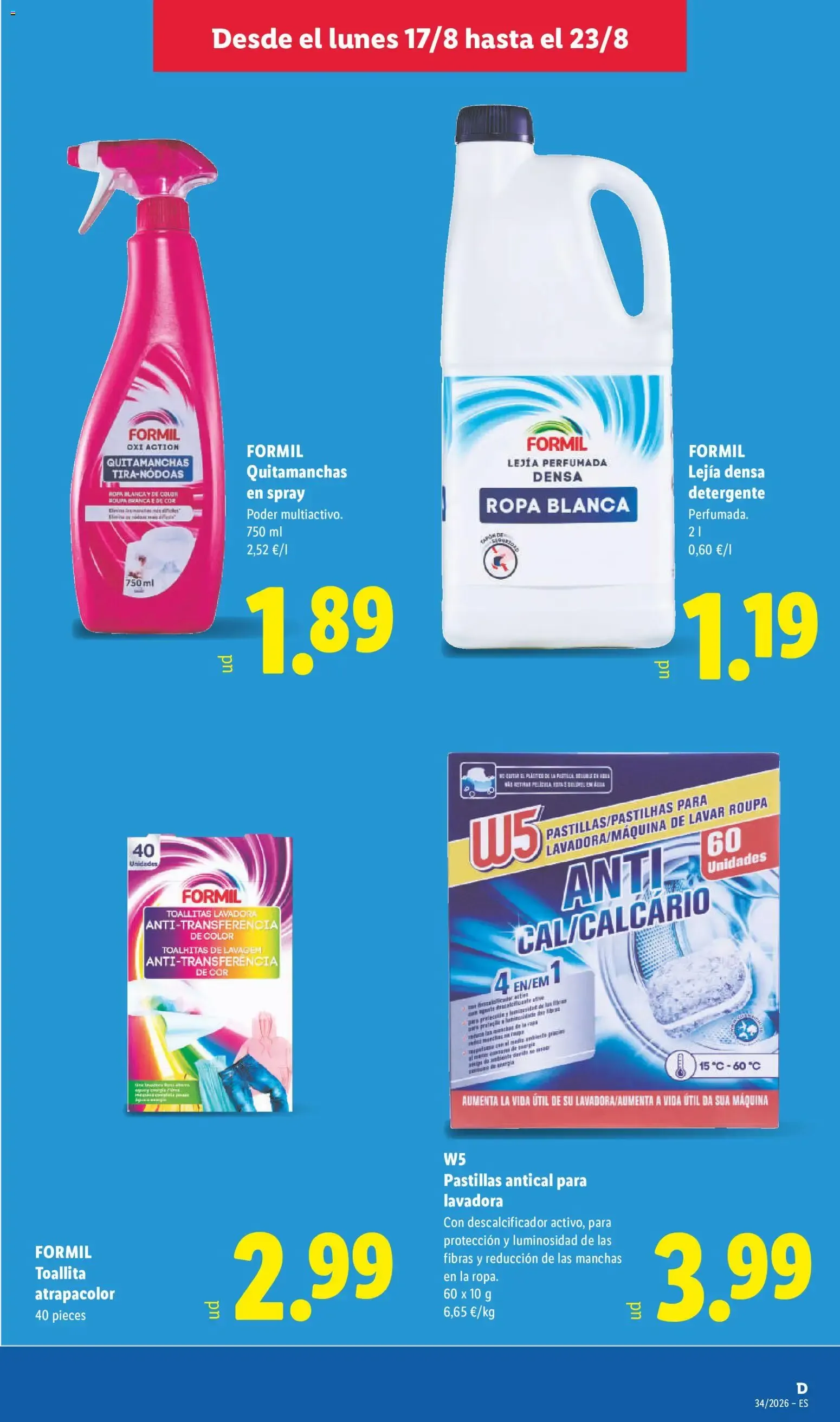 Catálogo de Lidl: Batimos el récord del ahorro 17 de agosto al 23 de agosto 2026 - Página 31