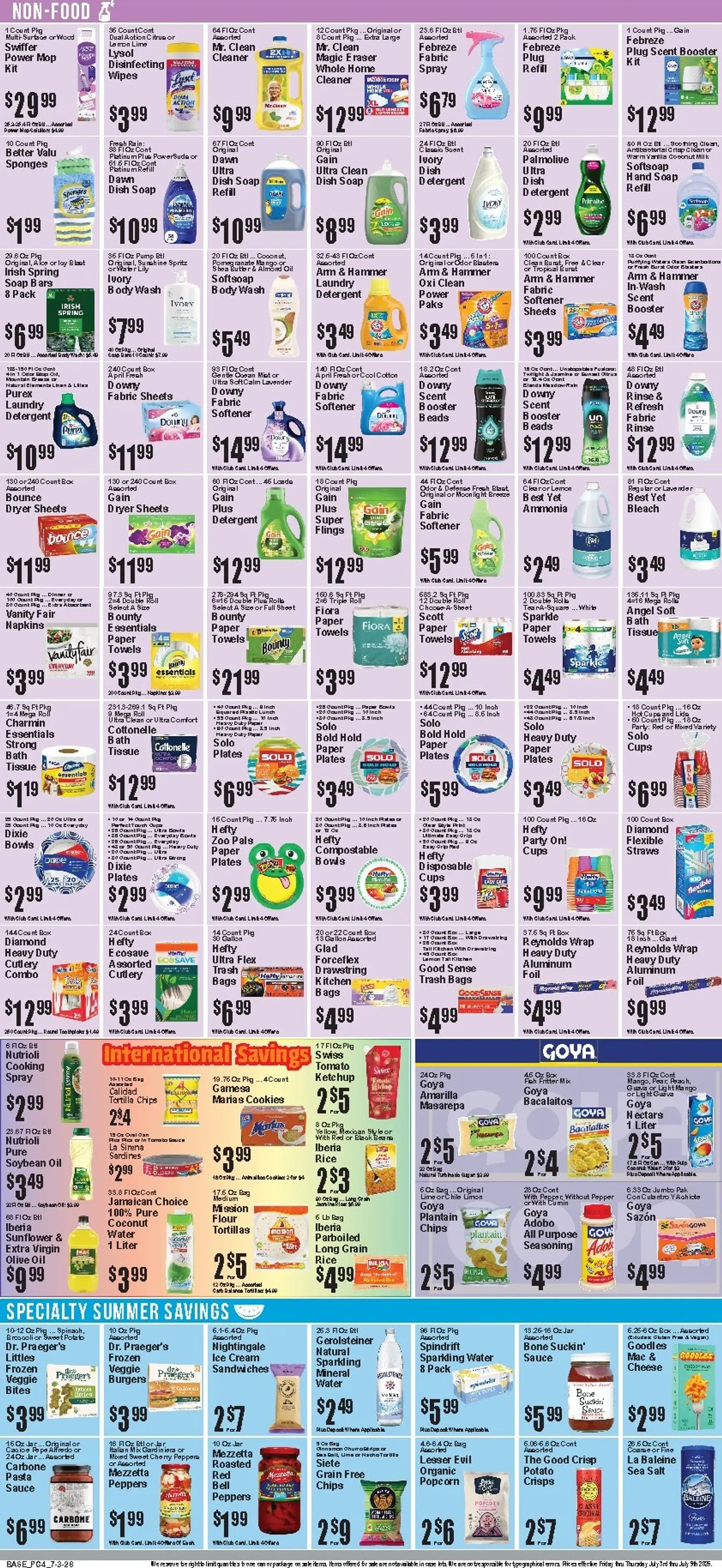 Weekly ad Current Food Universe leaflet valid from Friday 07/03/2026 to Thursday 07/09/2026 from July 3 to July 9 2026 - Page 5