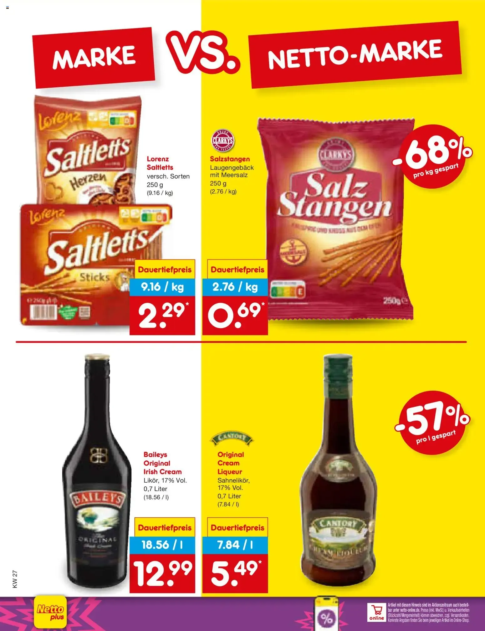 Netto Marken-Discount Prospekt (ab 29.06.2026) » Angebote von 29. Juni bis 4. Juli 2026 - Prospekt seite 60