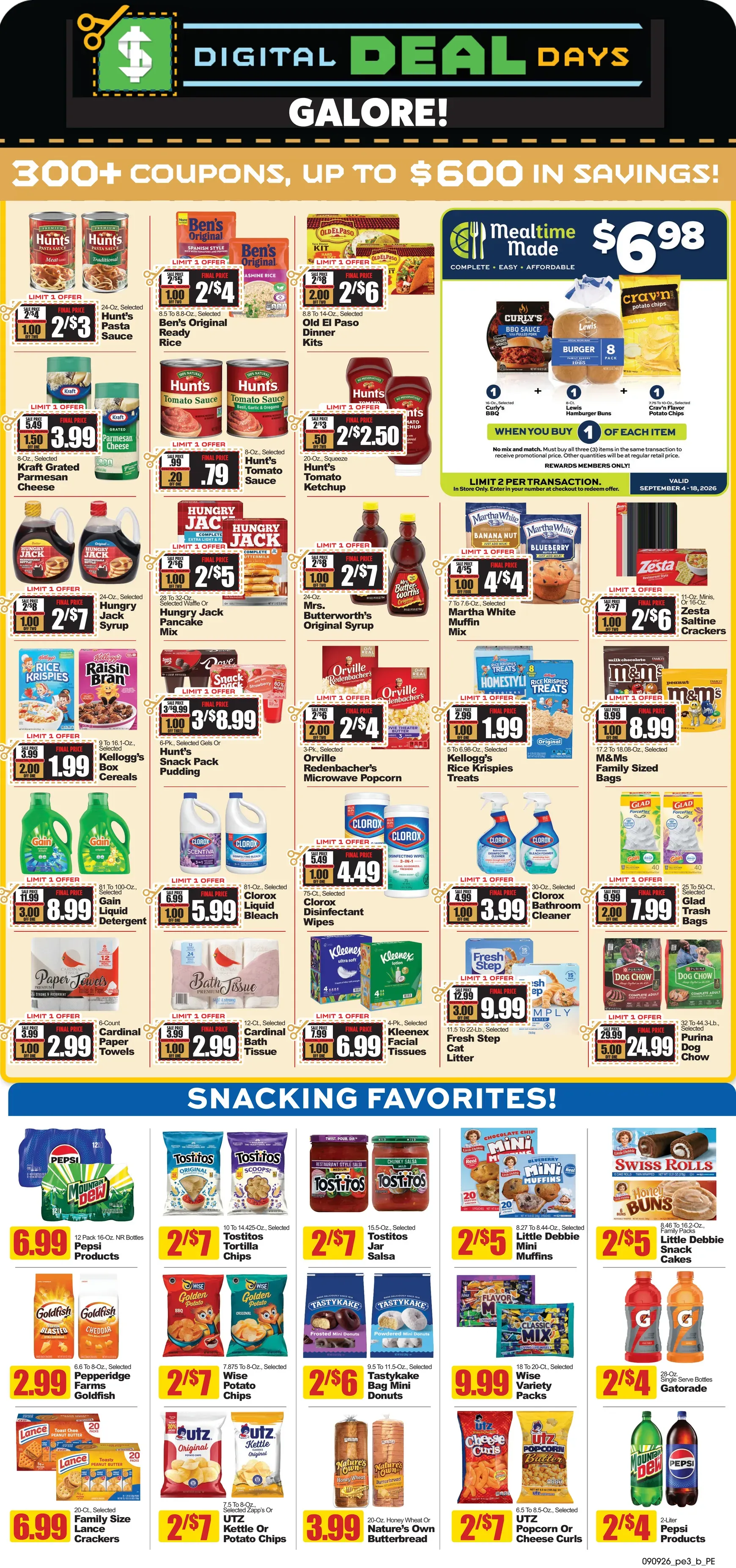 Weekly ad Current Piggly Wiggly leaflet valid from Wednesday 09/09/2026 to Tuesday 09/15/2026 from September 9 to September 15 2026 - Page 3