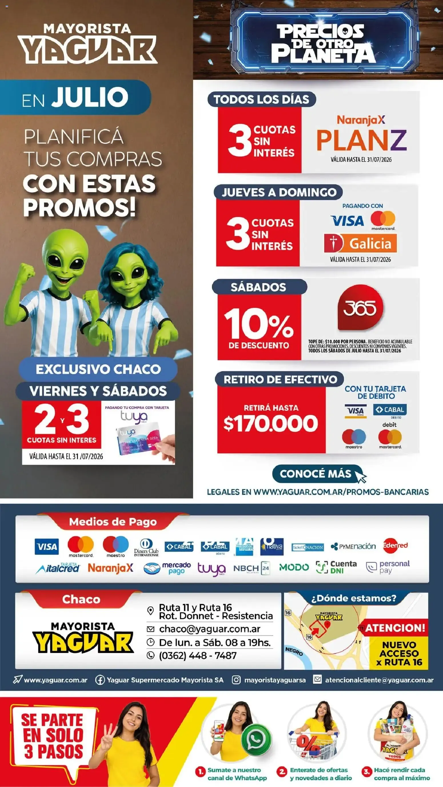 Ofertas de Yaguar - Oferta Semanal Chaco del 29/06/2026 - 04/07/2026 29 de junio al 4 de julio 2026 - Página 17 del catálogo