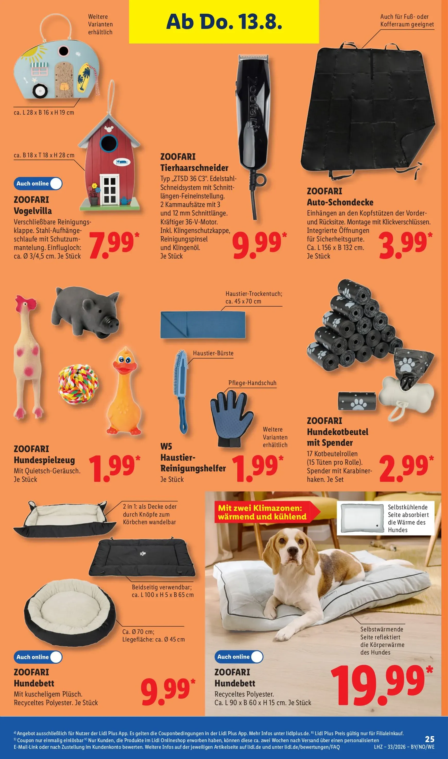 Lidl - Angebot der Woche Prospekt nächste Woche – von Montag 10.08.2026 bis Samstag 15.08.2026 von 10. August bis 16. August 2026 - Prospekt seite 25