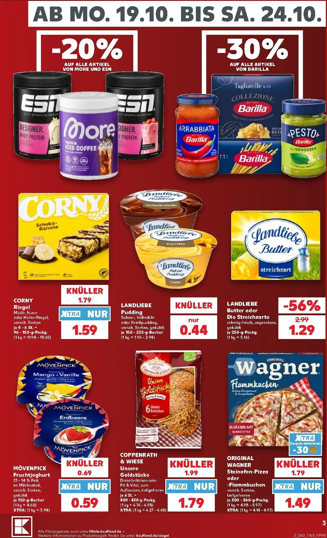Kaufland Prospekt nächste Woche – von Montag 19.10.2026 bis Samstag 24.10.2026 von 19. Oktober bis 24. Oktober 2026 - Prospekt seite 3