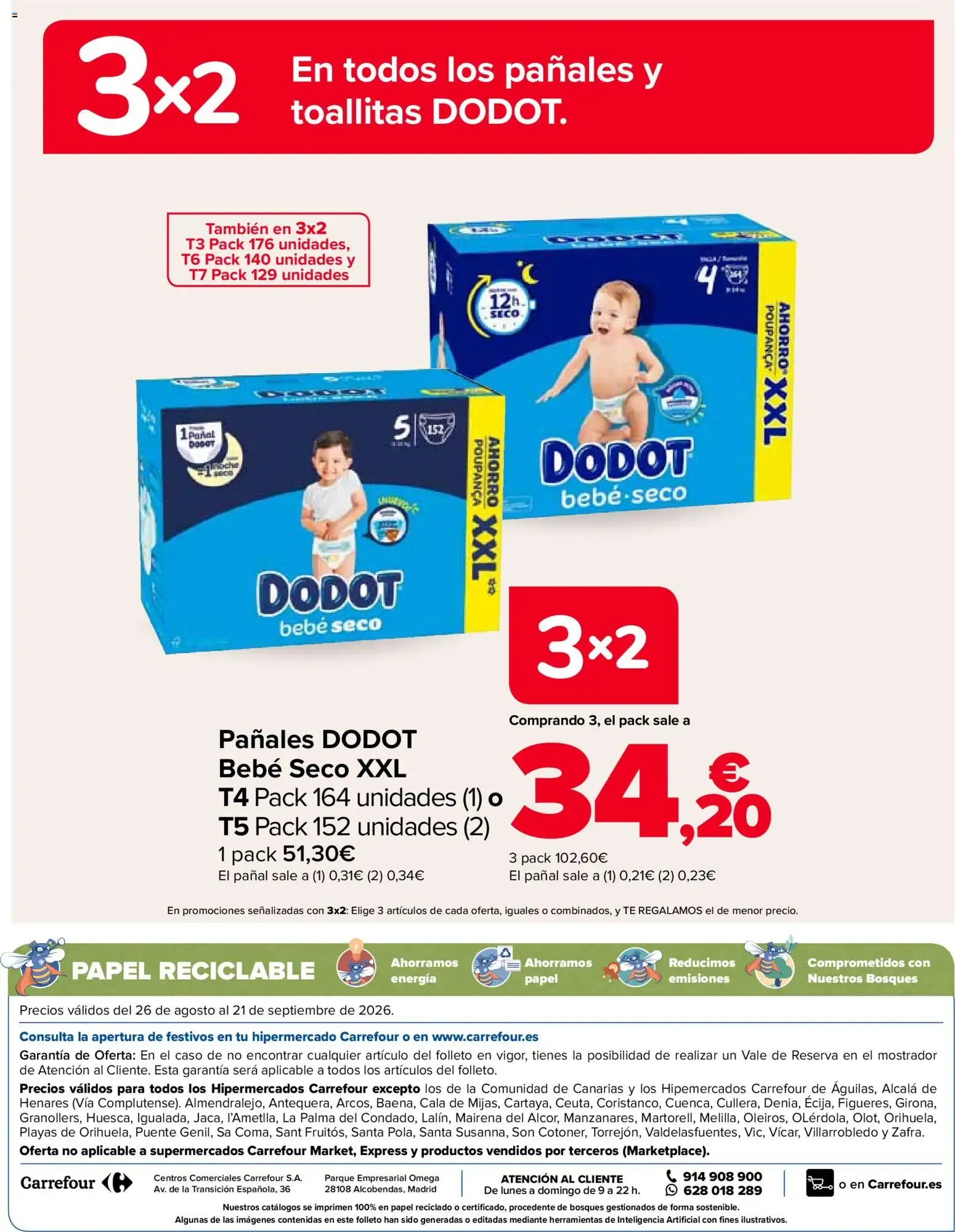 Catálogo de Carrefour folleto Bebé del 26/08/2026 | Catálogo 26 de agosto al 21 de septiembre 2026 - Página 42