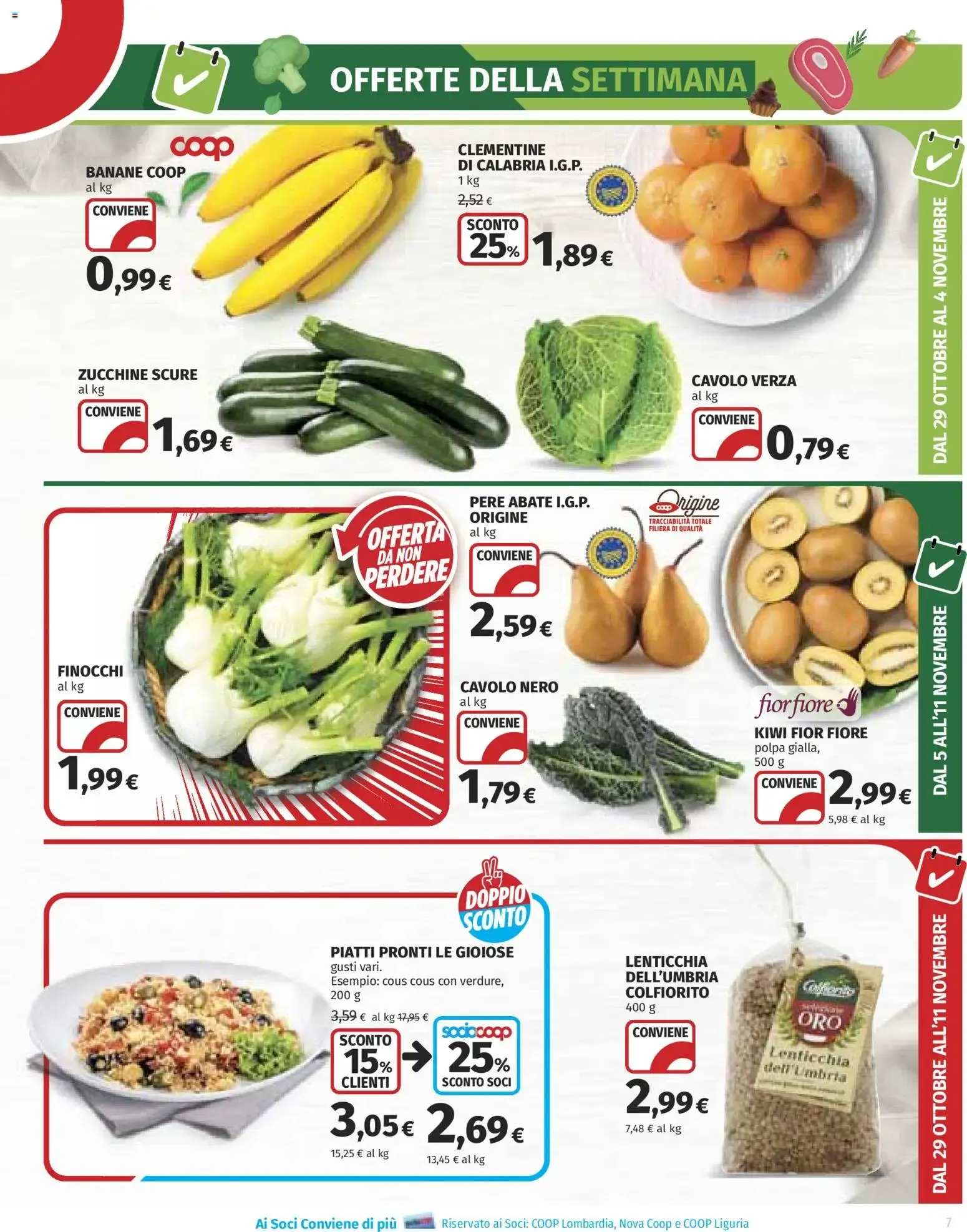 OFFERTE TOP Coop Superstore da 29 ottobre a 11 novembre di 2026 - Pagina del volantino 7
