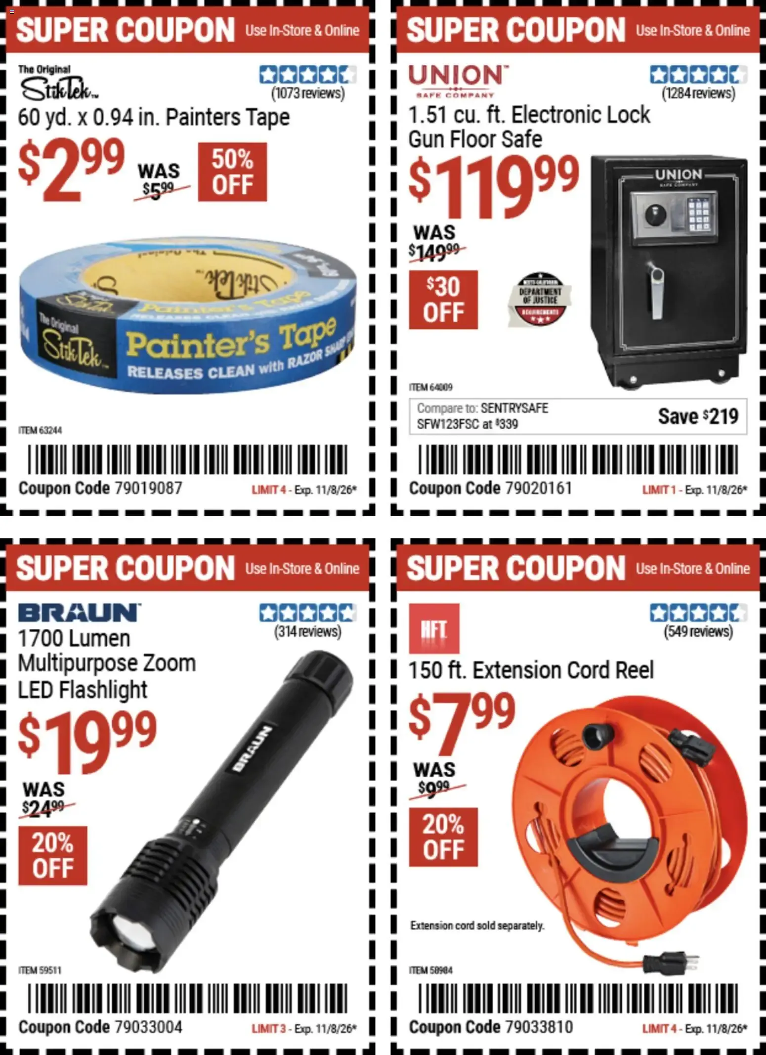 Weekly ad Harbor Freight Weekly Ad (10/26 - 11/08 2026) - Flyer from October 26 to November 8 2026 - Page 7