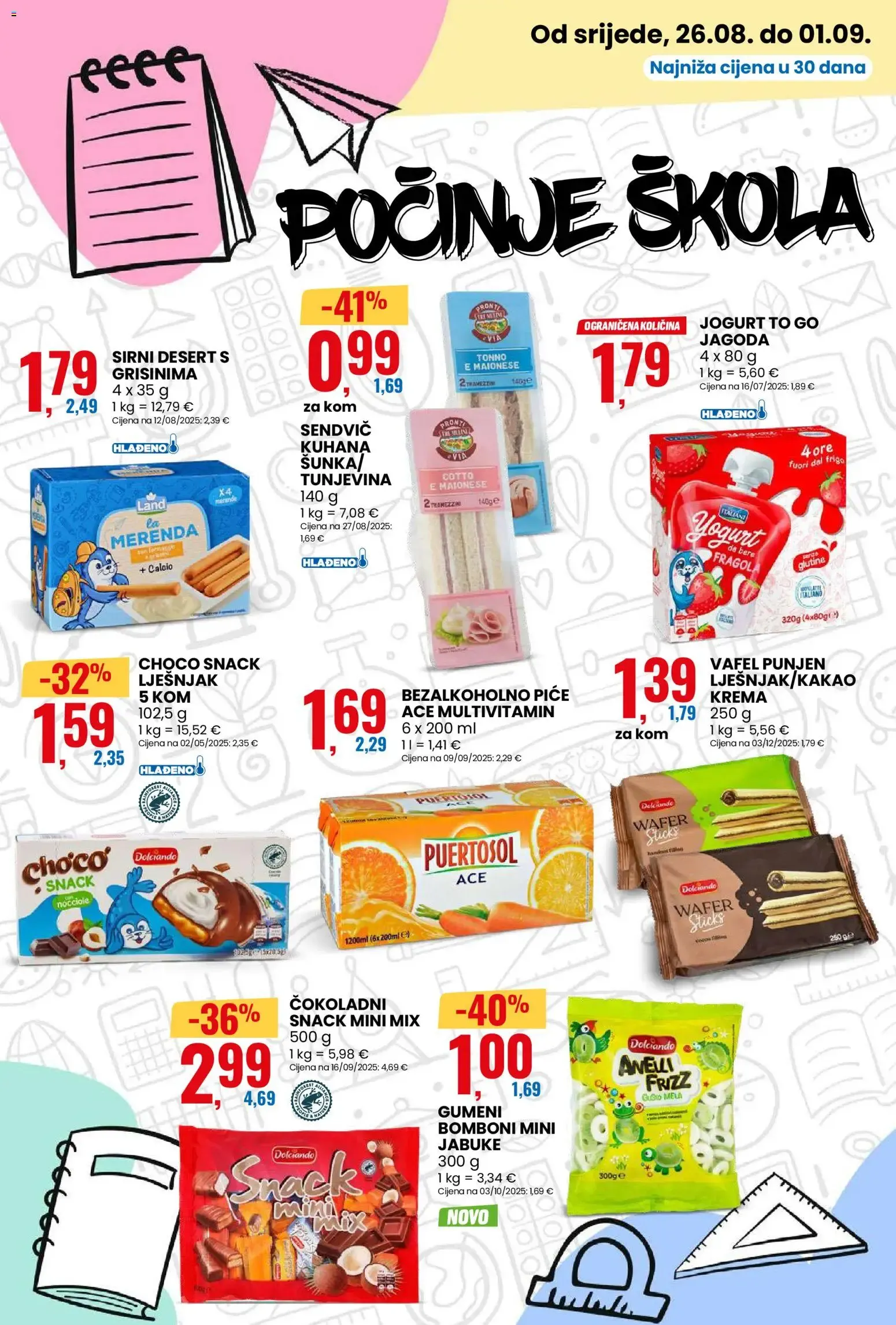Katalog Eurospin Katalog novi od 26.08.2026 na listanje > letak digitalni od 26. kolovoza do 1. rujna 2026. - Pregled Stranica 8