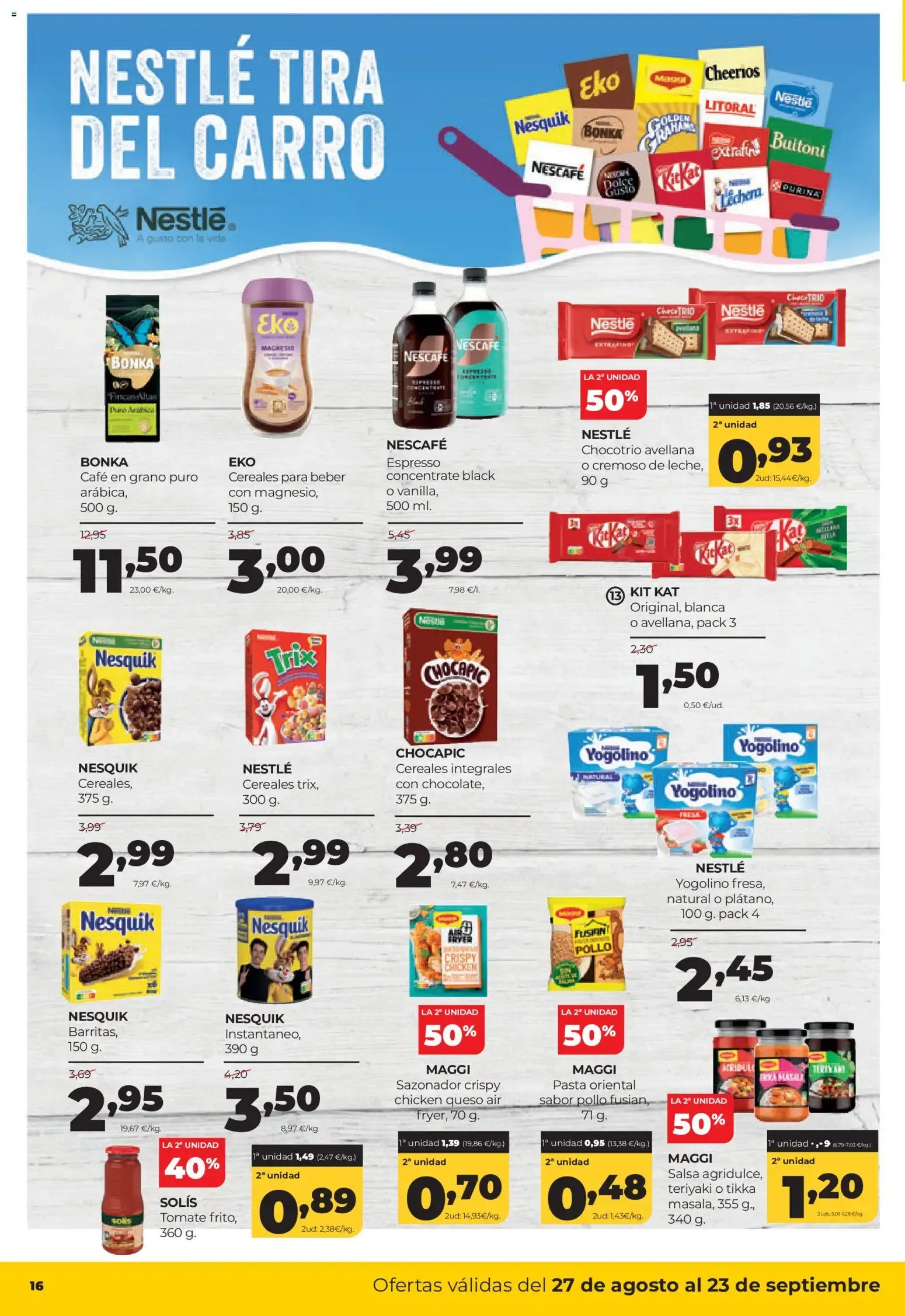 Catálogo de Alimerka folleto Castilla y León del 27/08/2026 | Catálogo 27 de agosto al 23 de septiembre 2026 - Página 18