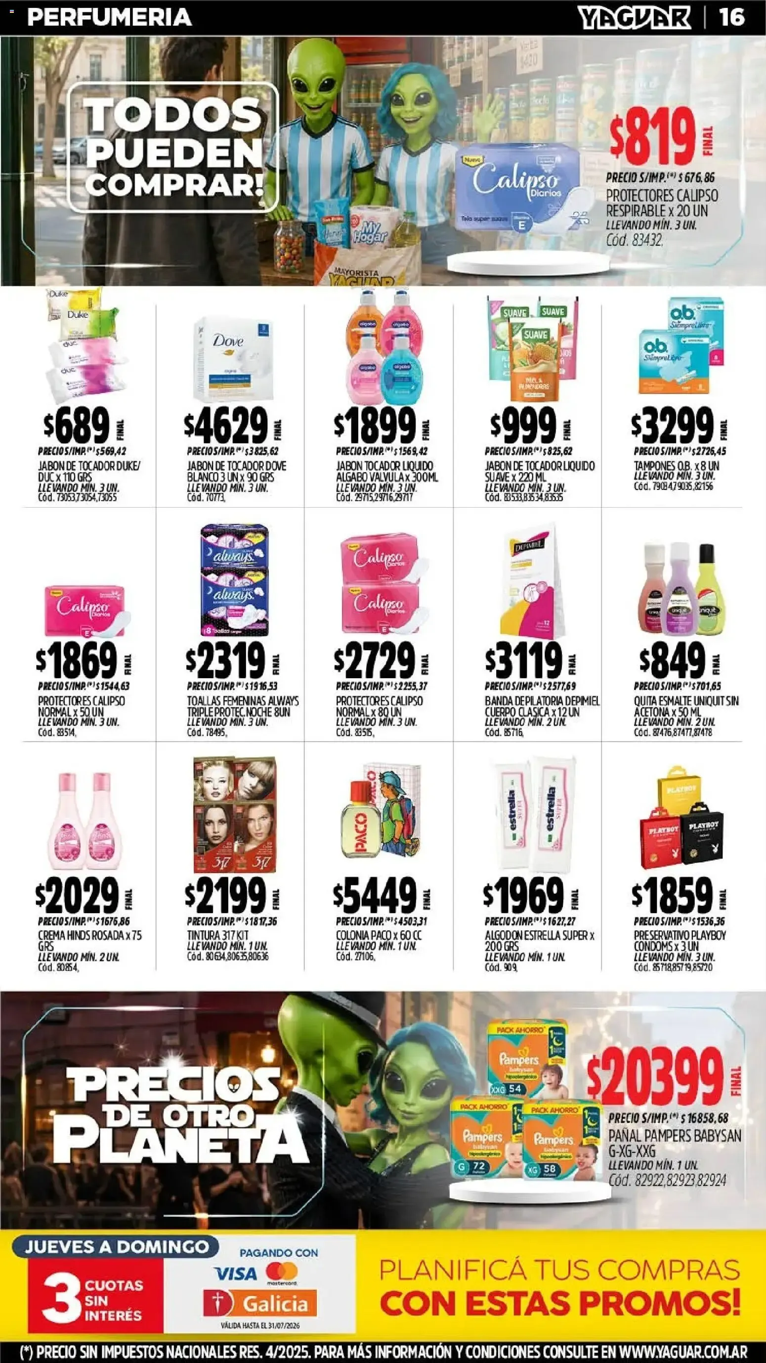 Ofertas de Yaguar - Oferta Semanal Córdoba del 13/07/2026 - 19/07/2026 13 de julio al 19 de julio 2026 - Página 18 del catálogo