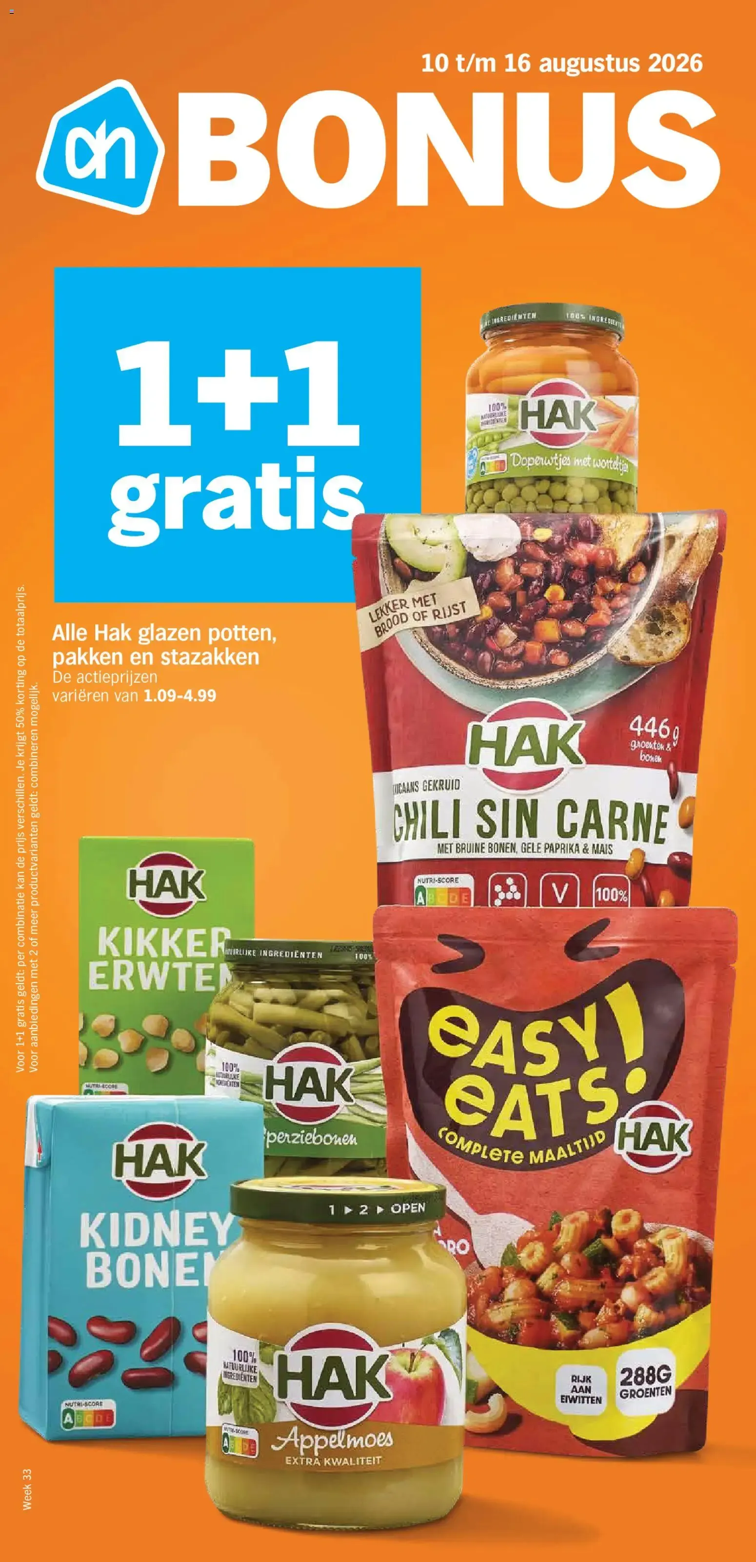 BONUS van 10 augustus tot 16 augustus 2026 - Folder pagina 1