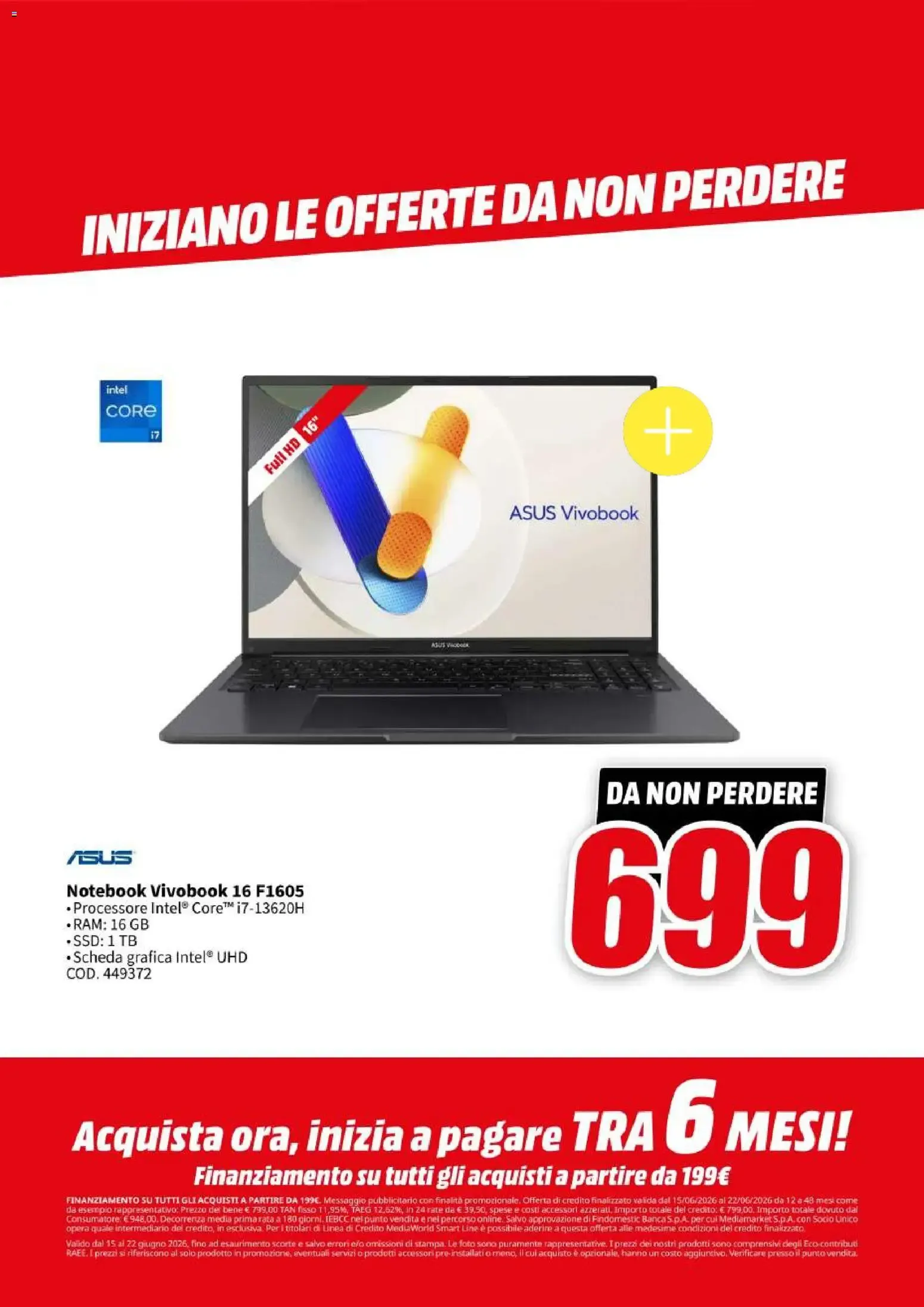 Nuovo Media World volantino dal 15/06/2026 > offerte anteprima 🛍️ da 15 giugno a 22 giugno di 2026 - Pagina del volantino 14