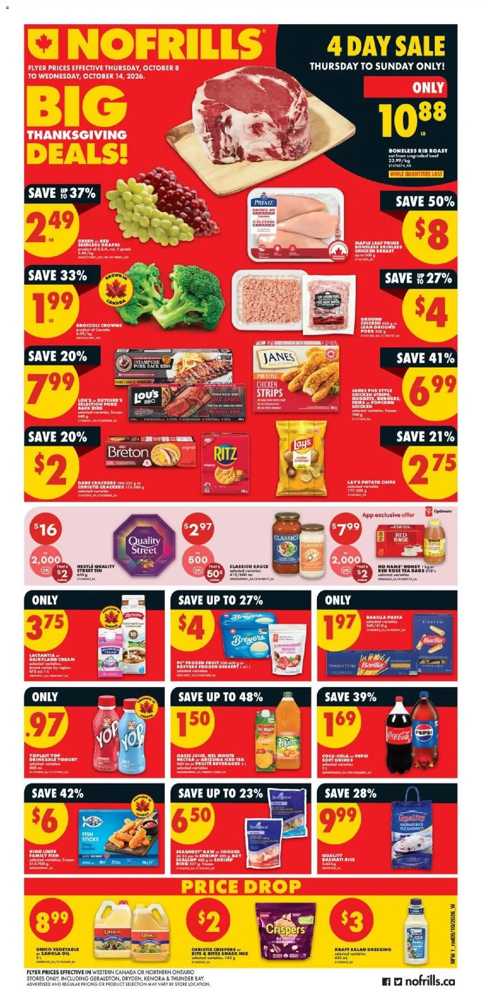 No Frills weekly flyer - AB from Oct 8, 2026 > weekly specials & deals