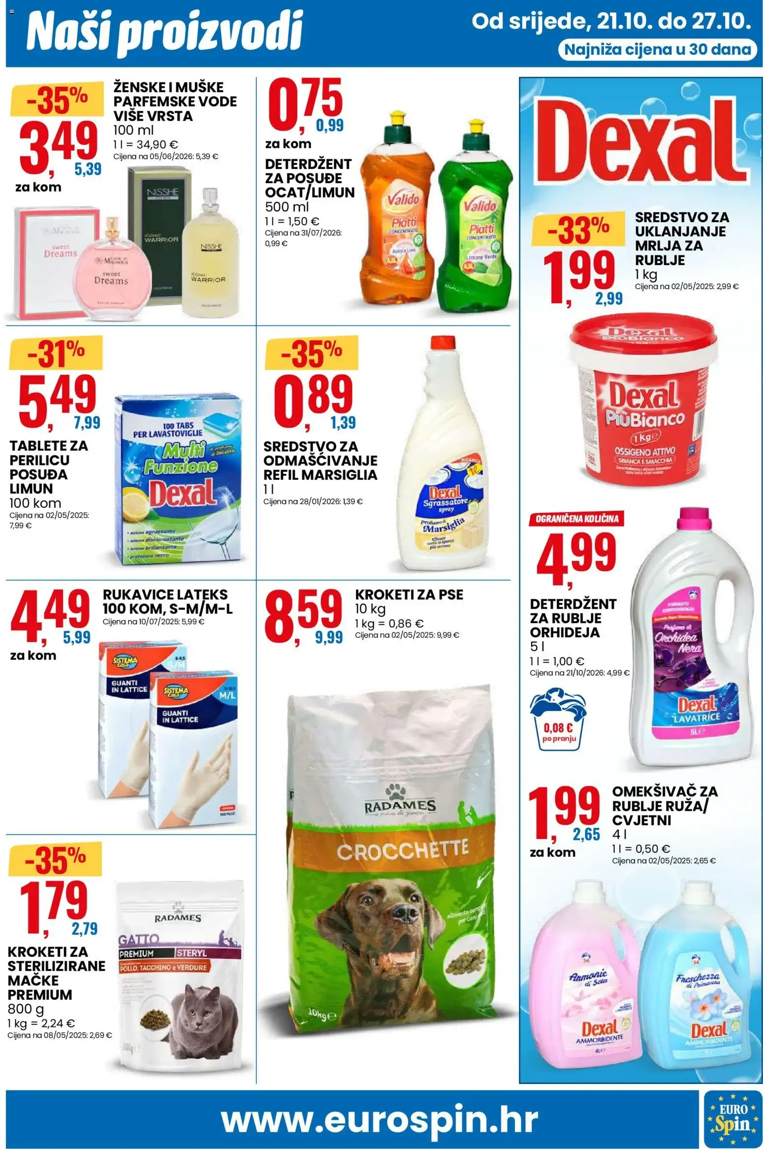 Katalog Eurospin Katalog novi od 21.10.2026 na listanje > letak digitalni od 21. listopada do 27. listopada 2026. - Pregled Stranica 7