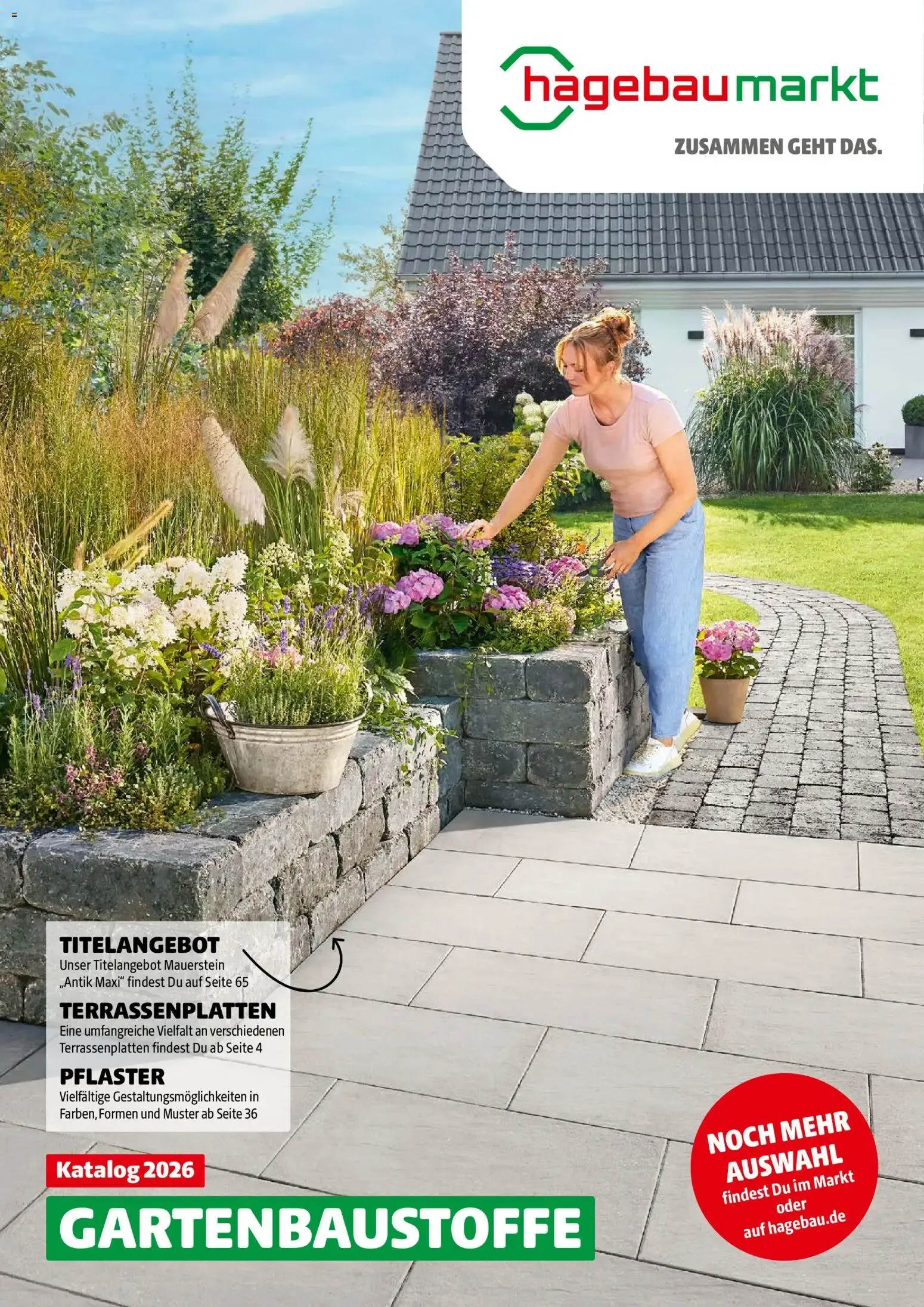 Hagebau Gartenbaustoffsortiment (ab 02.03.2026) zum Blättern