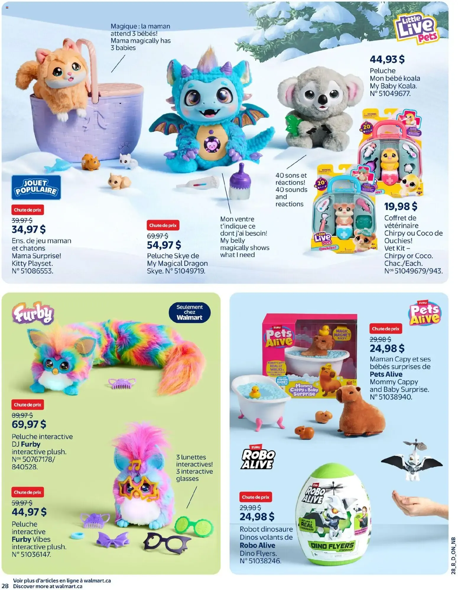 Walmart circulaire - Livret des jouets from Oct 15, 2026 > weekly specials & deals from October 15 to December 23 2026 - flyer page 38