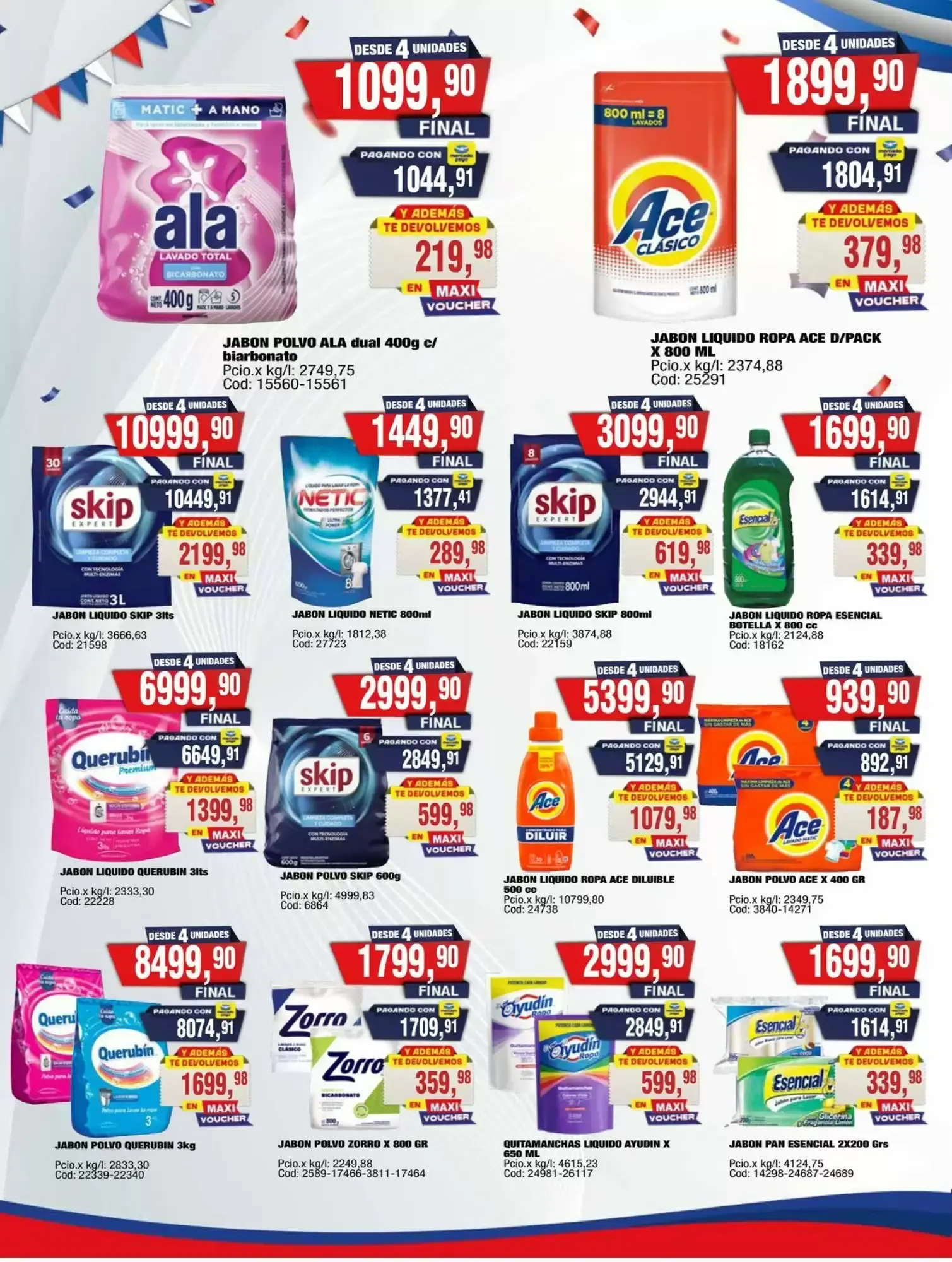 Ofertas de SUPERMERCADO MAYORISTA MAXICONSUMO 3 de agosto al 9 de agosto 2026 - Página 26 del catálogo
