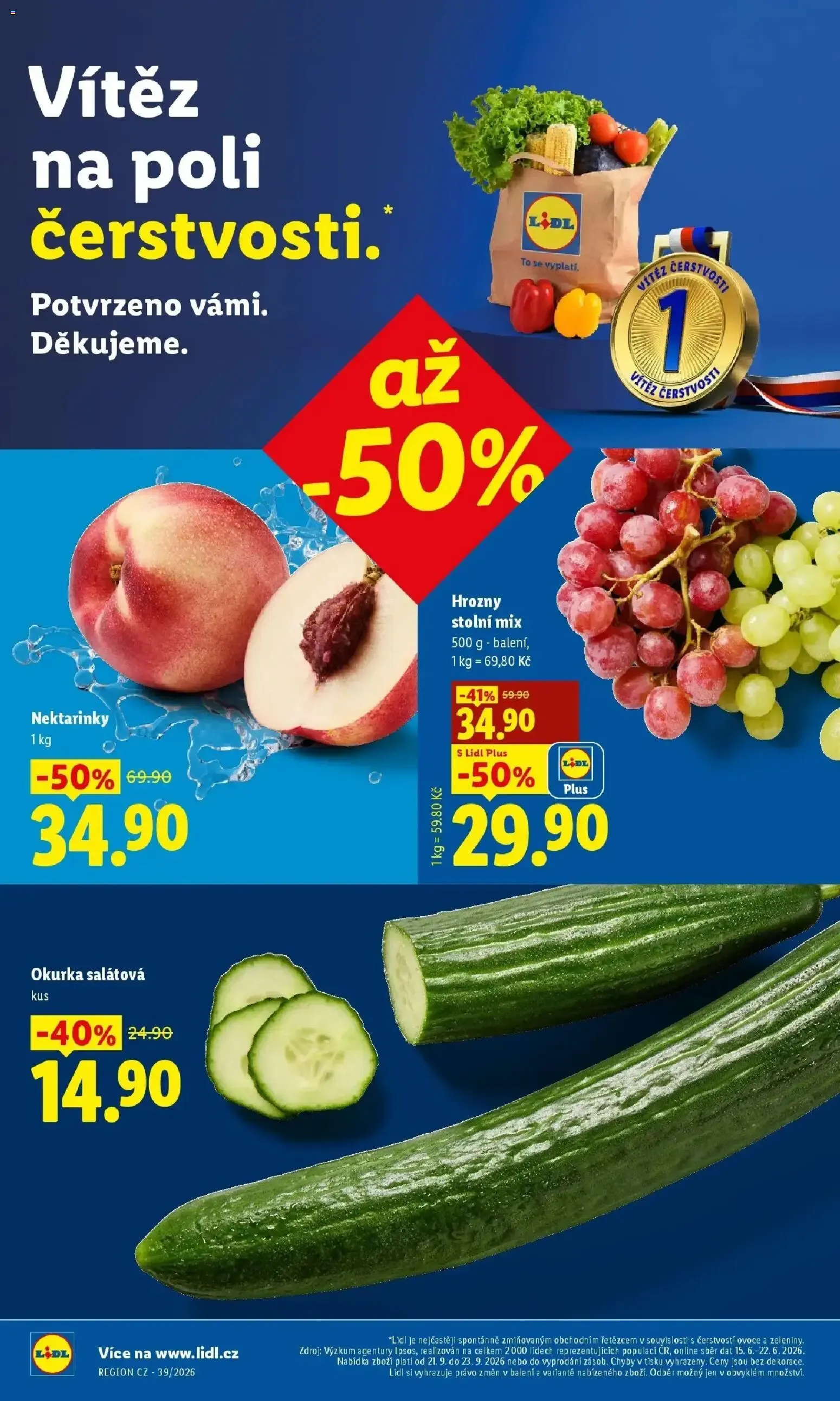 Vítěz na poli čerstvosti. - 21. září 23. září 2026 - Page 14