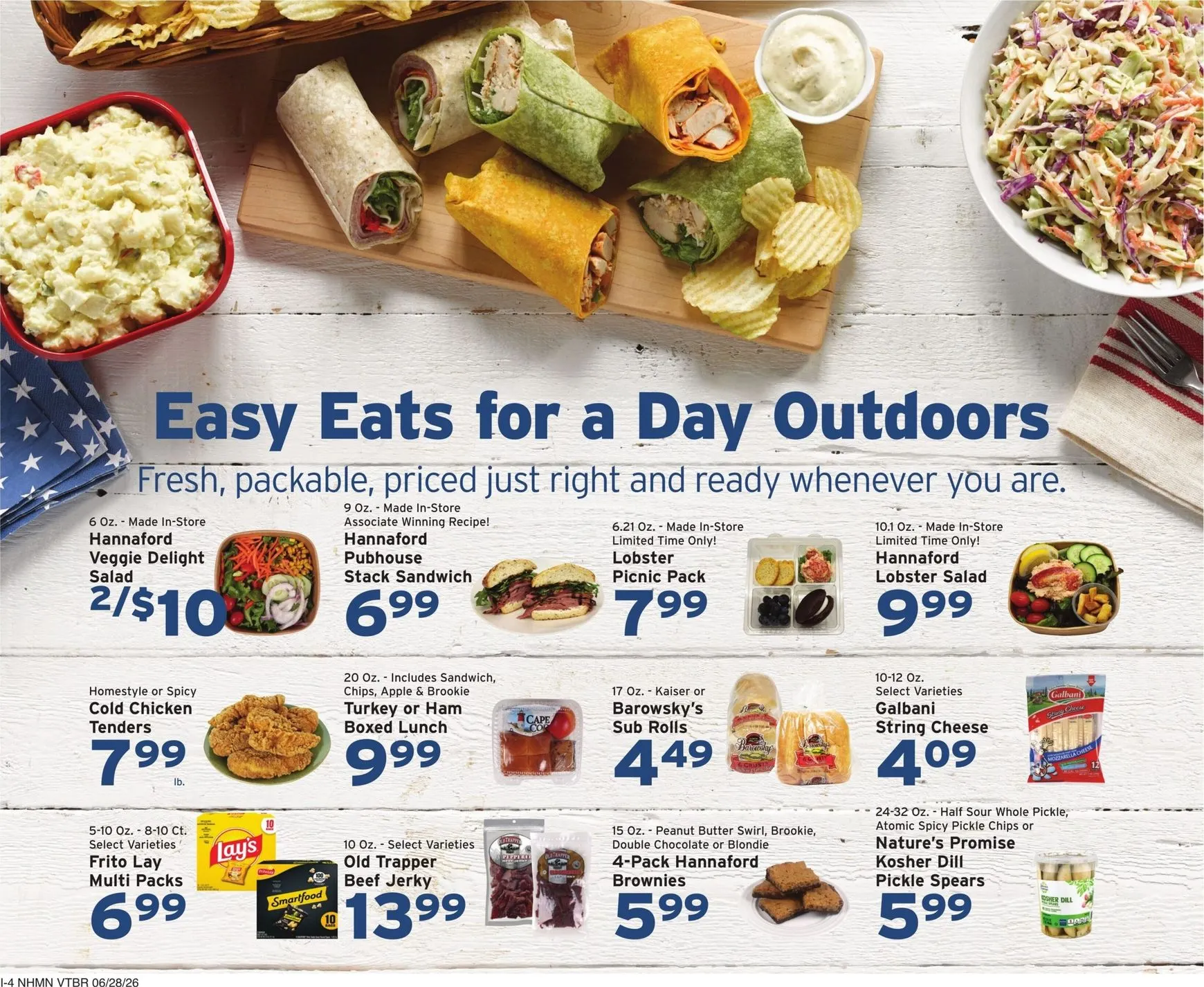 Weekly ad Hannaford Happy 4th of July! from June 28 to July 4 2026 - Page 12