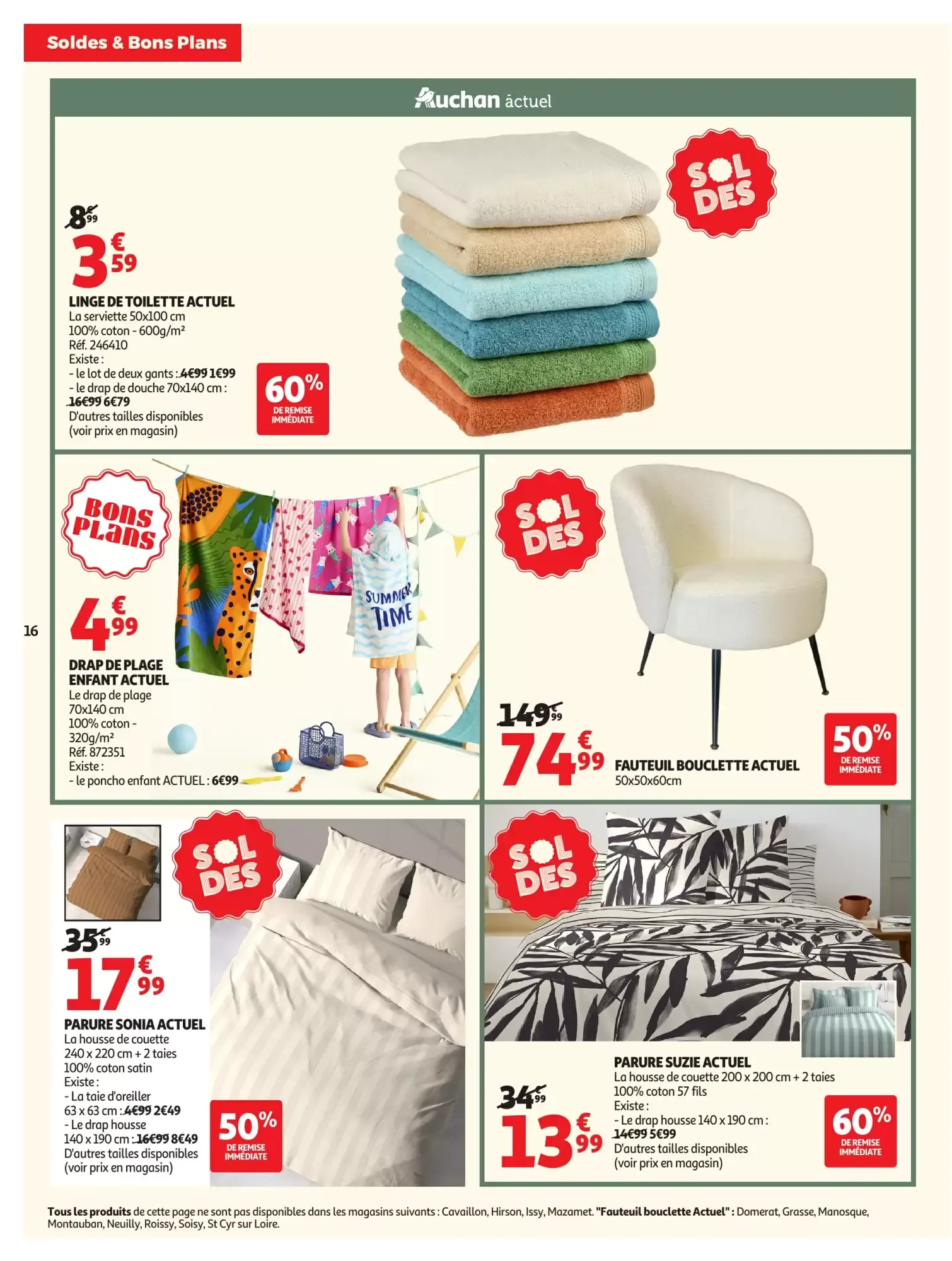Soldes & Bons Plans du 24 juin au 21 juillet 2026 - Catalogue page 16