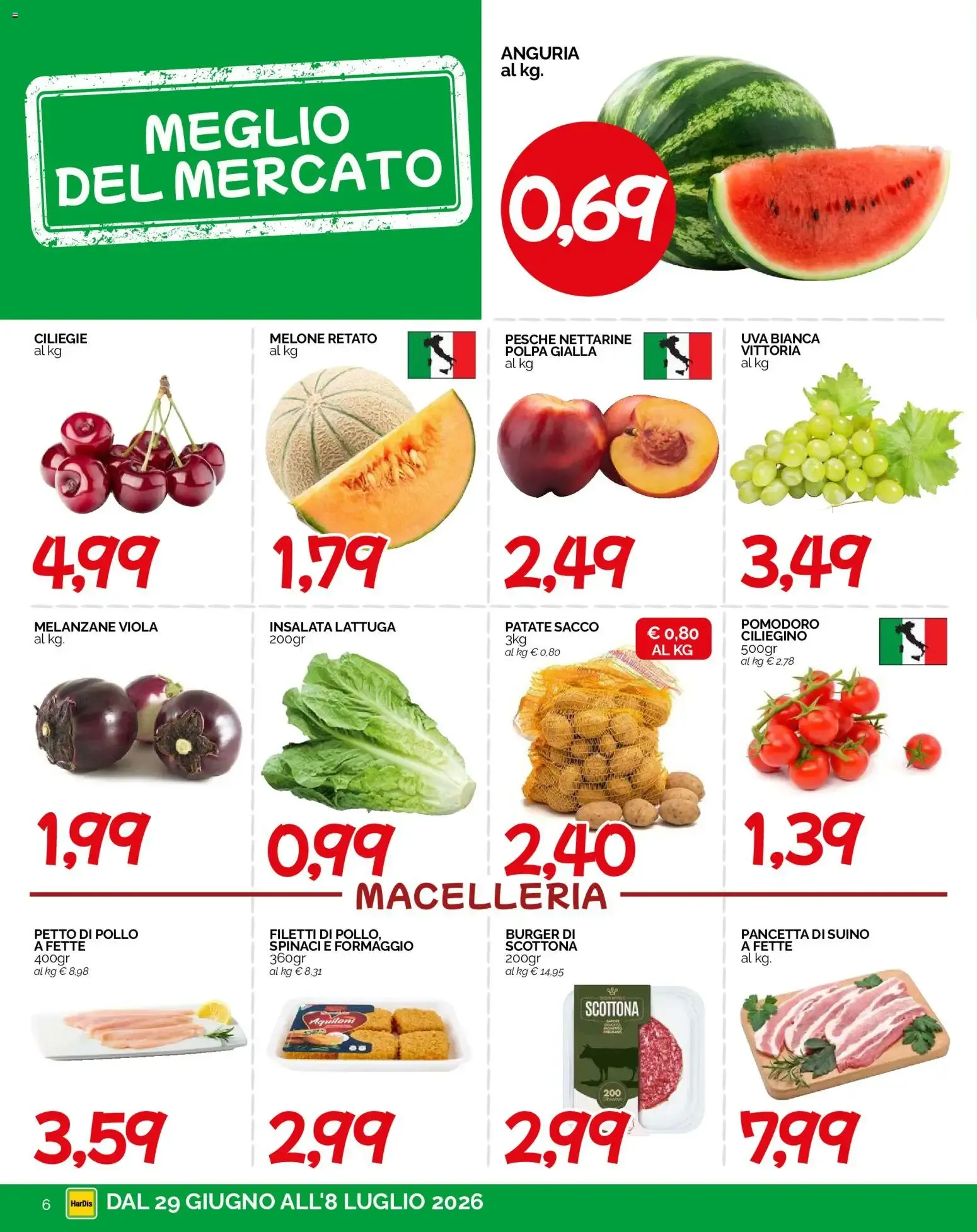 HarDis volantino dal 29/06/2026 - online Offerte da 29 giugno a 8 luglio di 2026 - Pagina del volantino 6