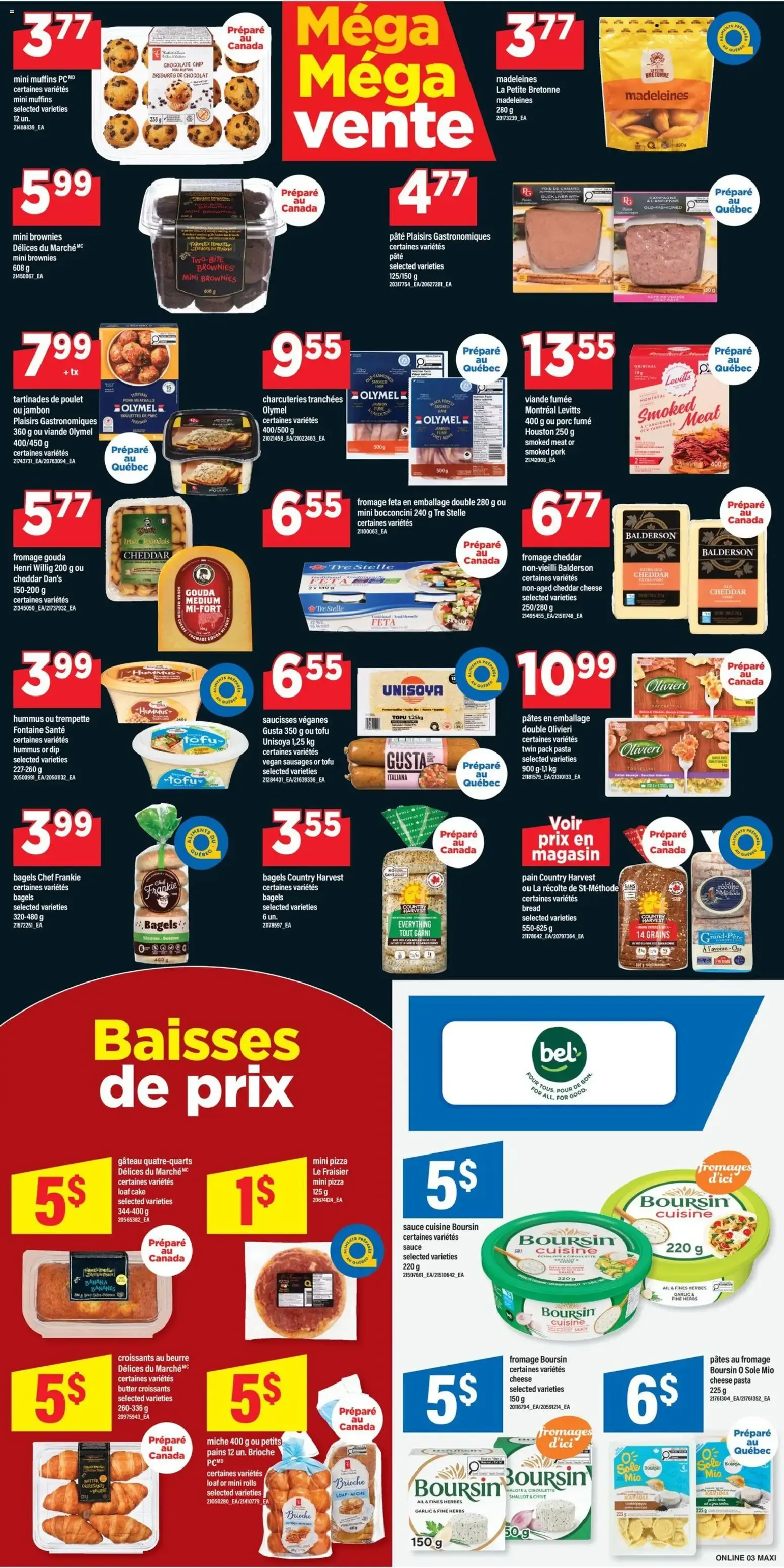 Maxi - Méga Méga vente from September 17 to September 23 2026 - flyer page 7