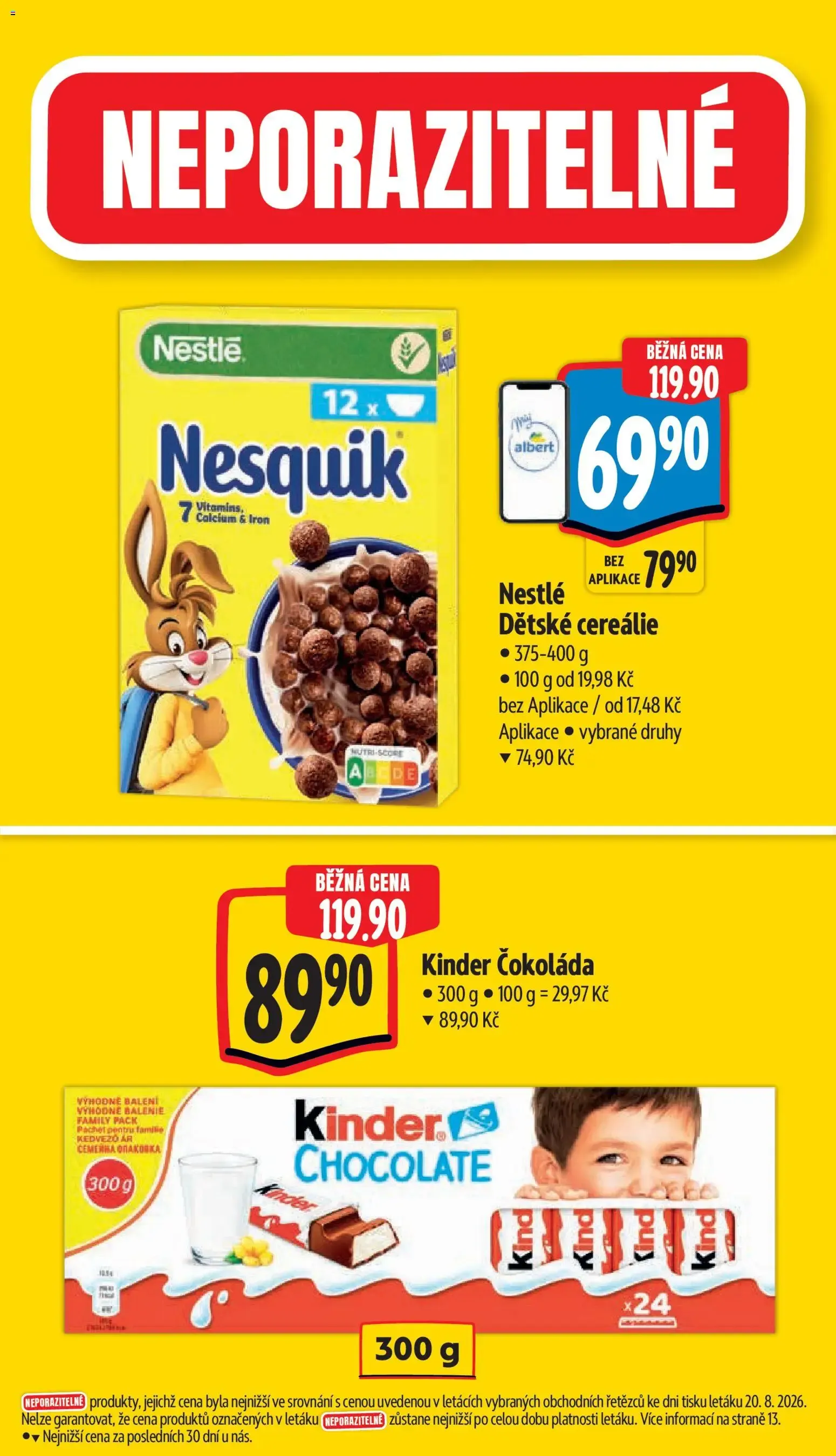 Albert leták - Supermarket od 26.08.2026 - Akční leták - 26. srpna 1. září 2026 - Page 4