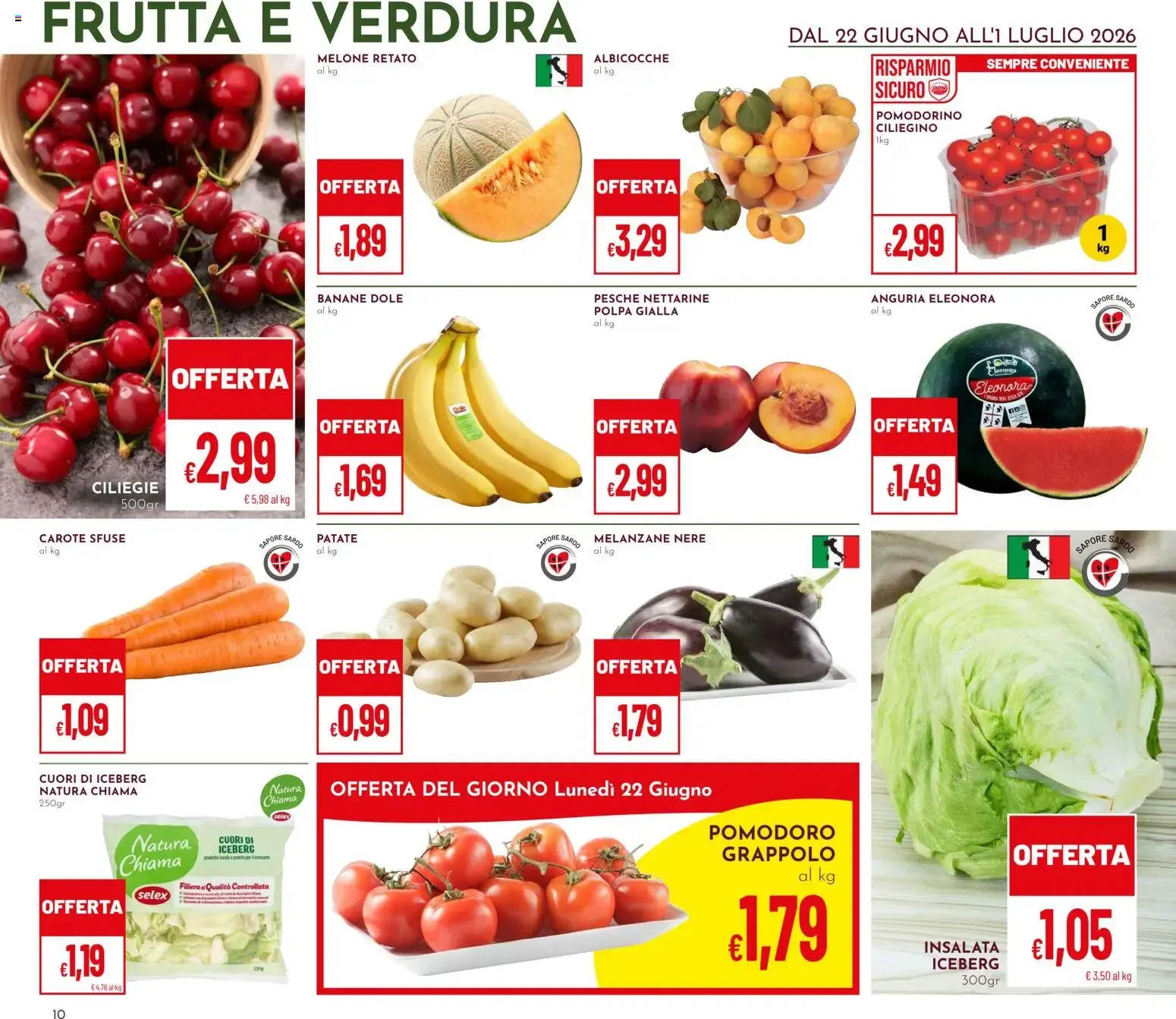 Nuovo Pan volantino dal 22/06/2026 > offerte anteprima 🛍️ da 22 giugno a 1 luglio di 2026 - Pagina del volantino 10