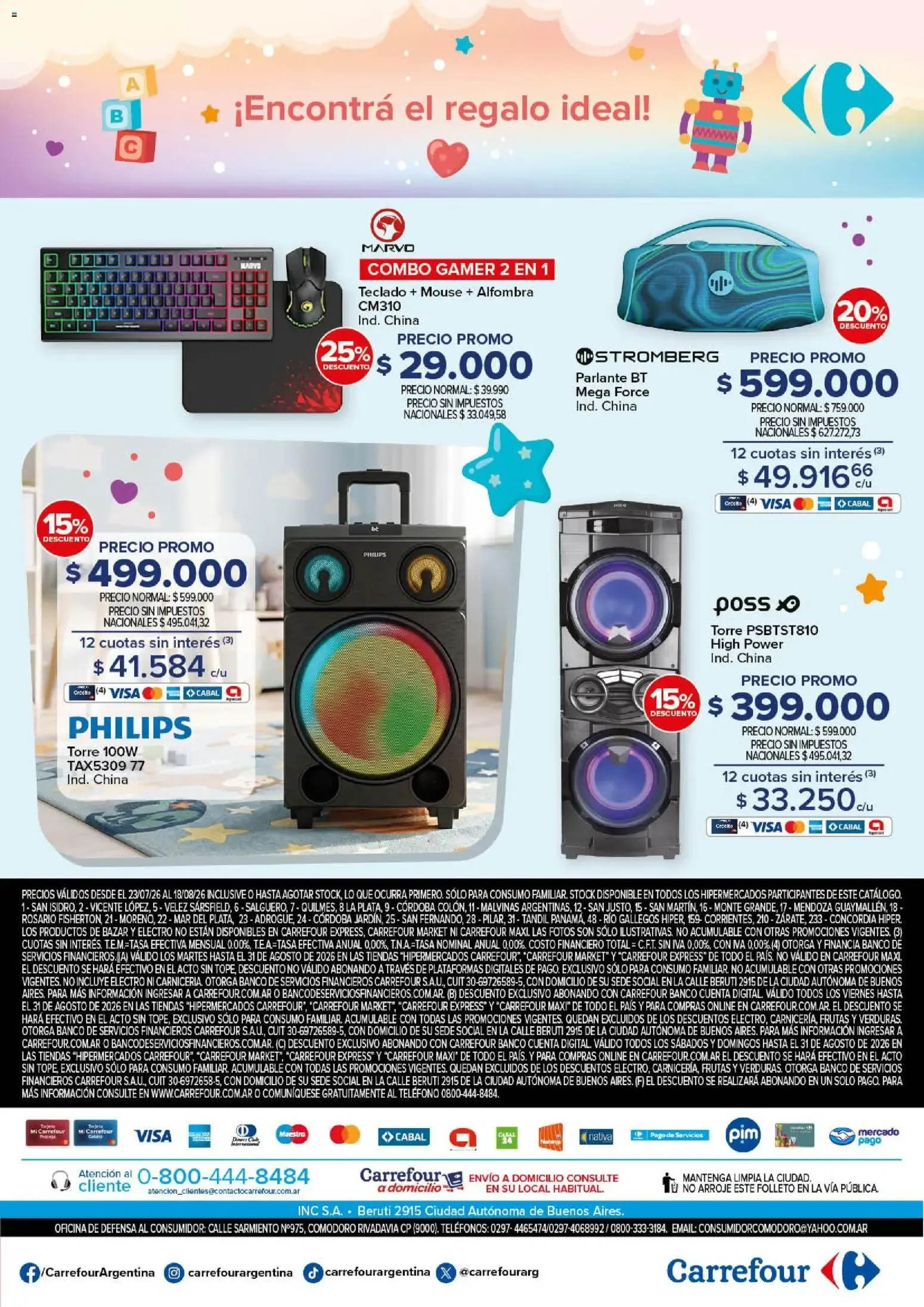 Ofertas de Carrefour - Dia de la Niñez || del 23/07/2026 - 19/08/2026 || Promociones 23 de julio al 18 de agosto 2026 - Página 39 del catálogo