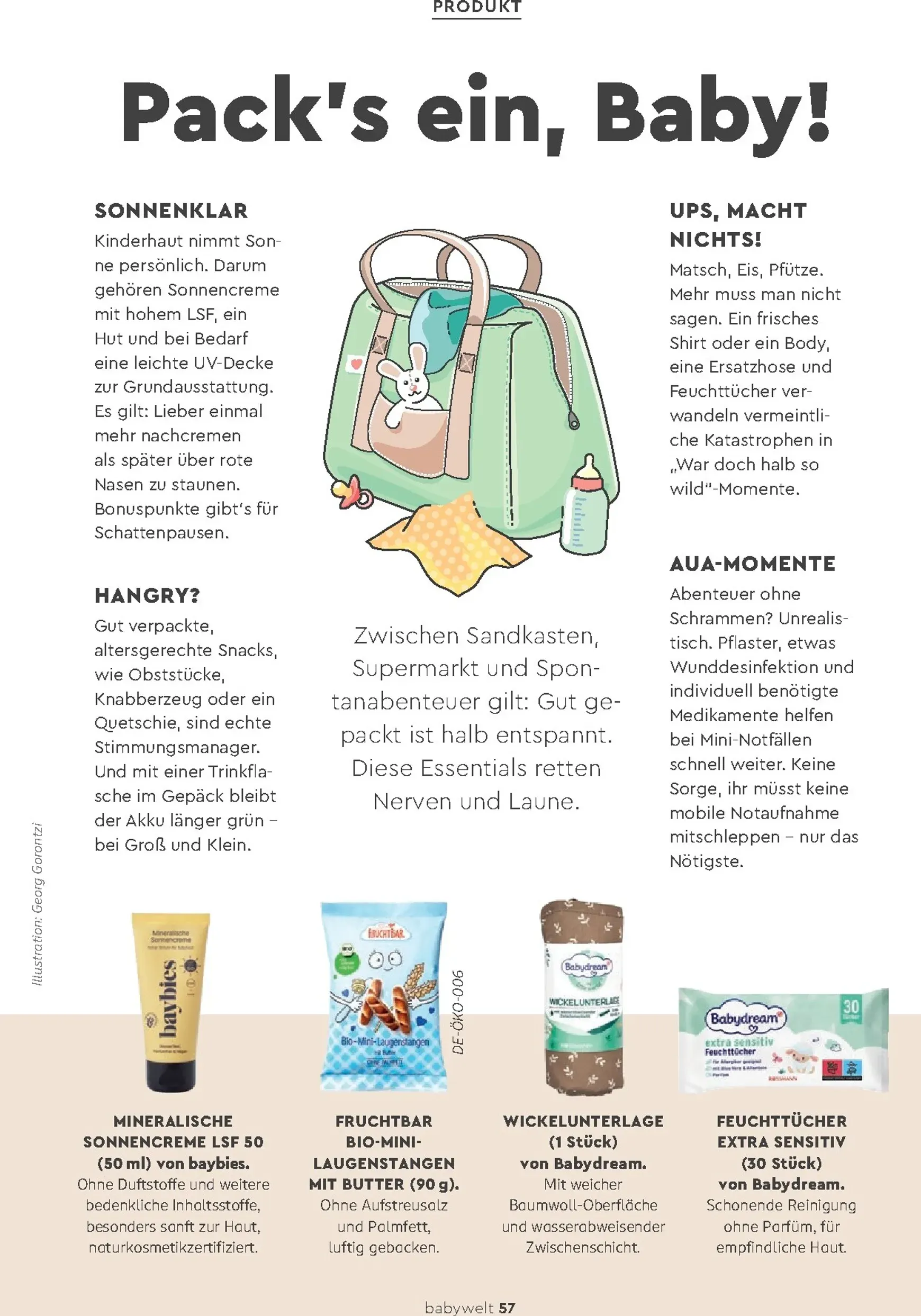 Babywelt - Das Elternmagazin von 23. Mai bis 30. Juni 2026 - Prospekt seite 58