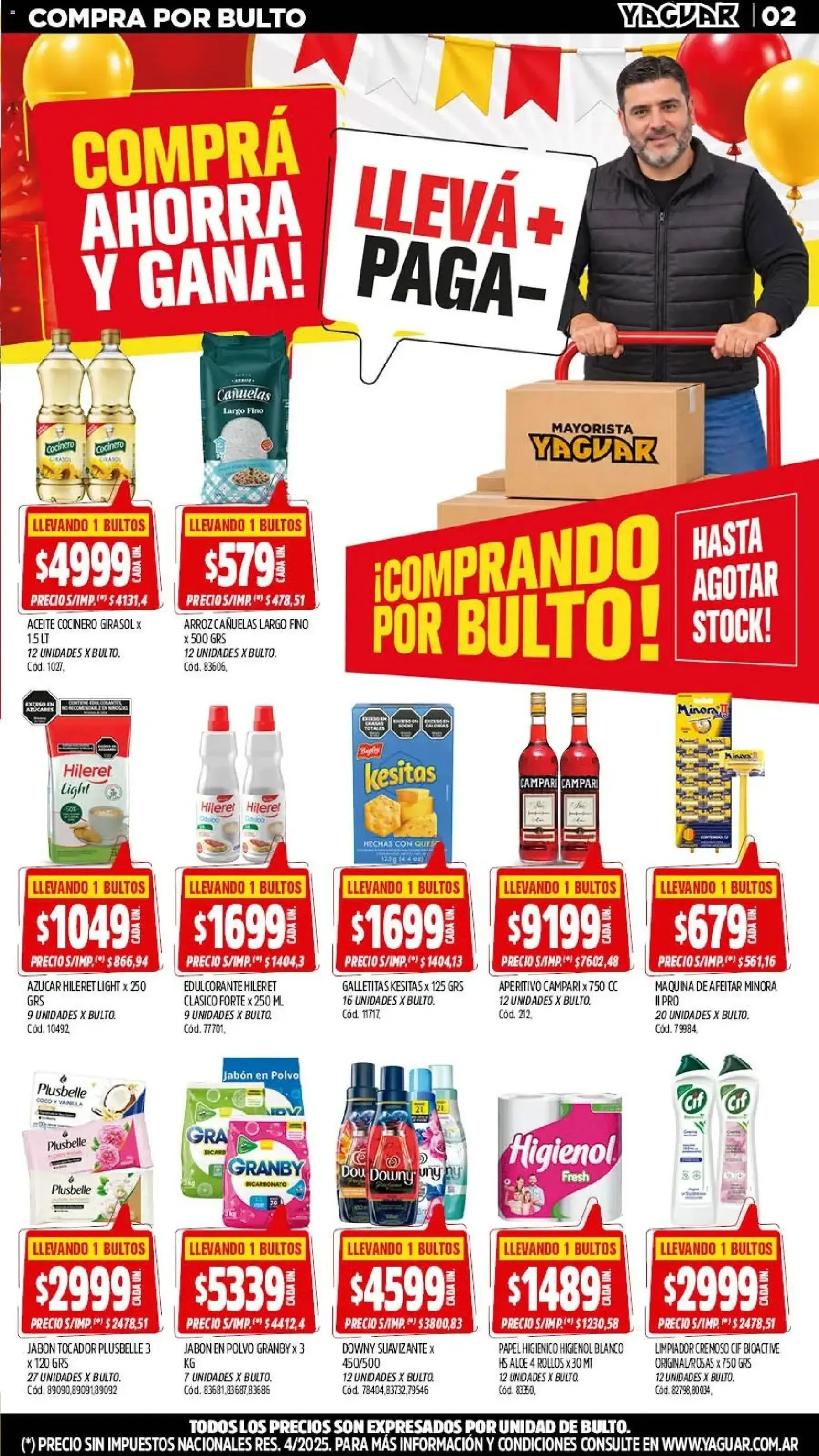 Ofertas de Yaguar - Oferta Semanal Mar del Plata del 26/10/2026 - 31/10/2026 26 de octubre al 31 de octubre 2026 - Página 2 del catálogo