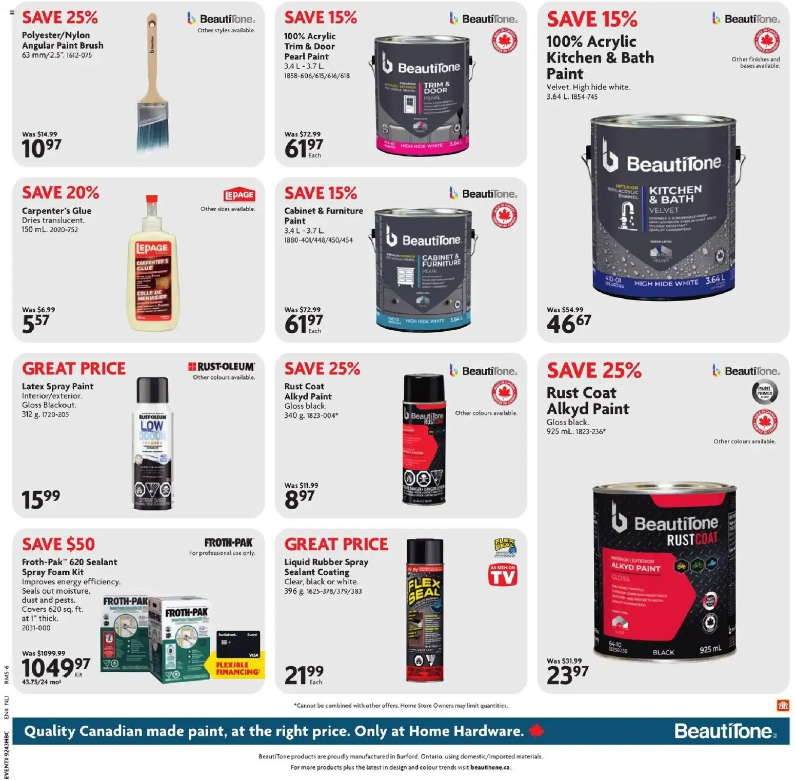 Home Hardware weekly flyer / circulaire from Oct 22, 2026 > weekly specials & deals from October 22 to November 4 2026 - flyer page 5