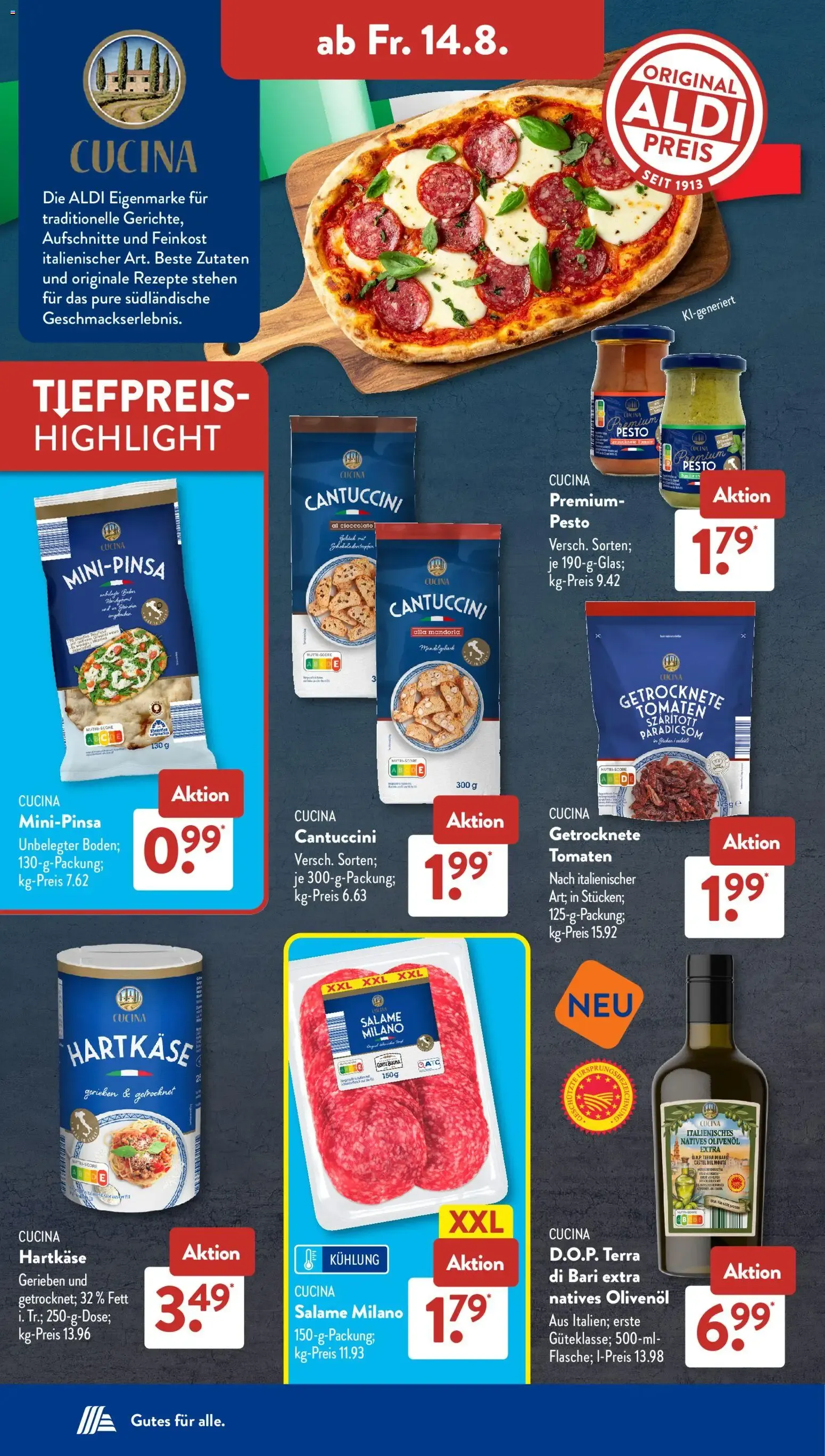 Aldi Süd Tiefpreis-Highlight von 10. August bis 15. August 2026 - Prospekt seite 14