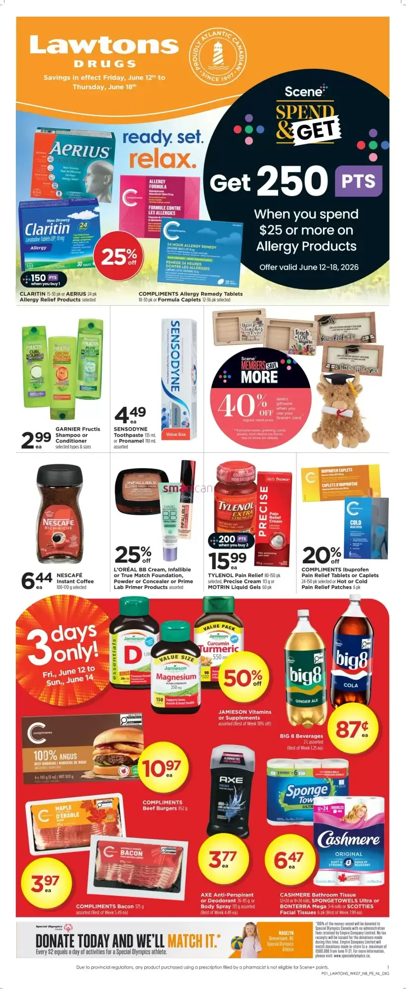 Lawtons Drugs flyer week 24 from June 12 to June 18 2026 - flyer page 1